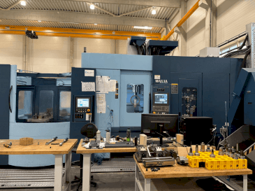 Front view of Matsuura MAM72-70V machine