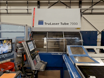 Front view of TRUMPF TruLaser Tube 7000  machine