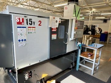Front view of HAAS ST-15Y (2019)  machine