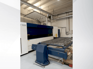 Front view of TRUMPF TruLaser 1030 machine