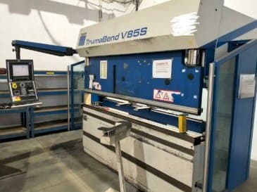 Front view of Trumpf TrumaBend V85S machine