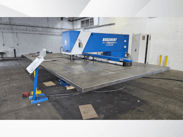 Front view of BOSCHERT Multipunch 1500 x 3000 machine