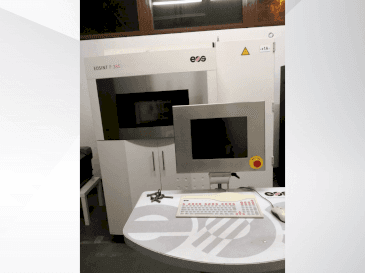 Front view of EOS SLS P-385 machine