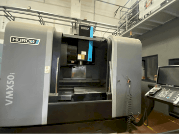 Front view of Hurco VMX50i machine