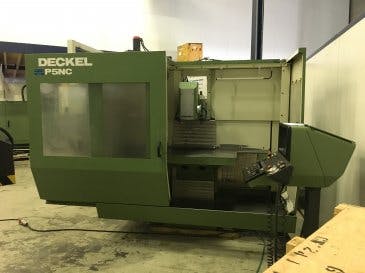 Front view of DECKEL FP5NC Machine