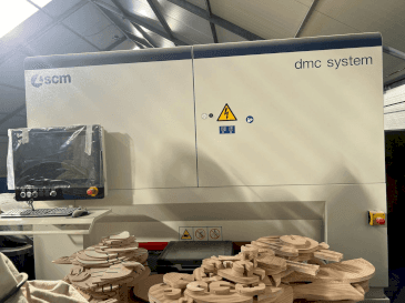 Front view of SCM DMC SYSTEM machine