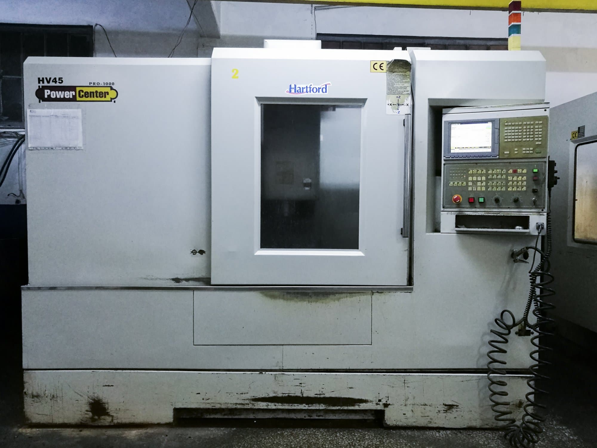 Detail of Hartford PRO1000A Machine
