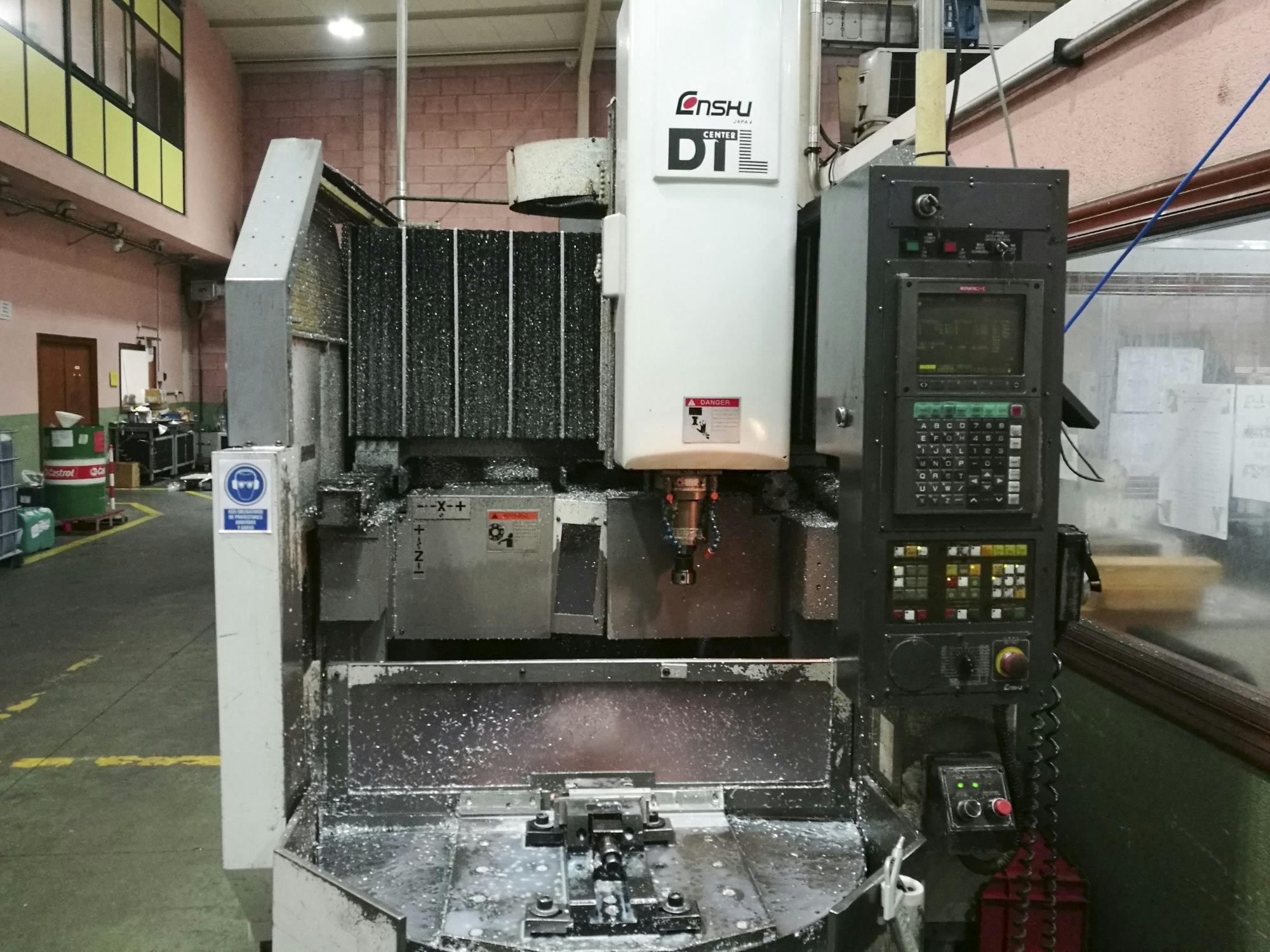 Front view of Enshu DT-CL Machine