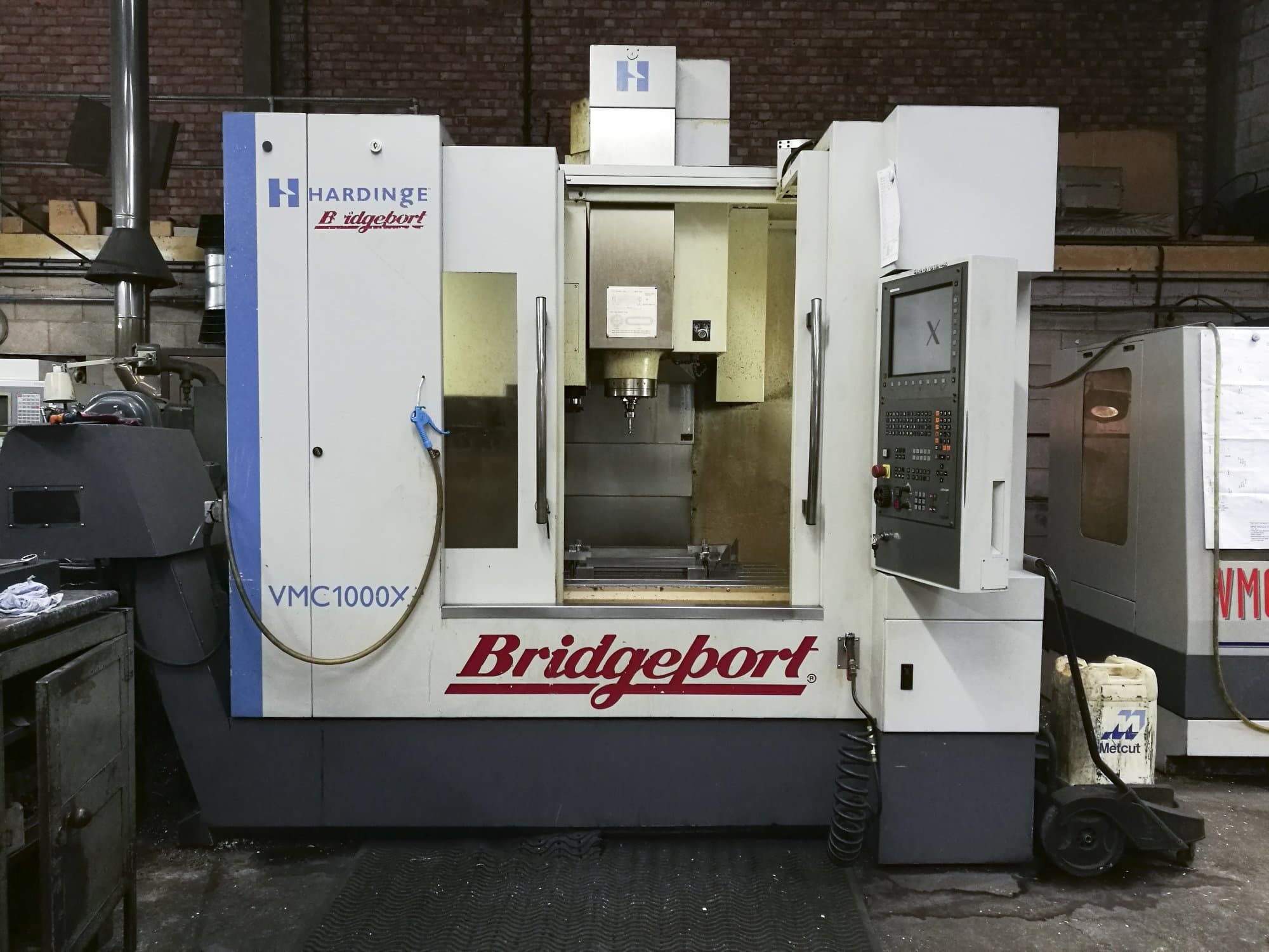Front view of Bridgeport VMC XP3-1000 Machine