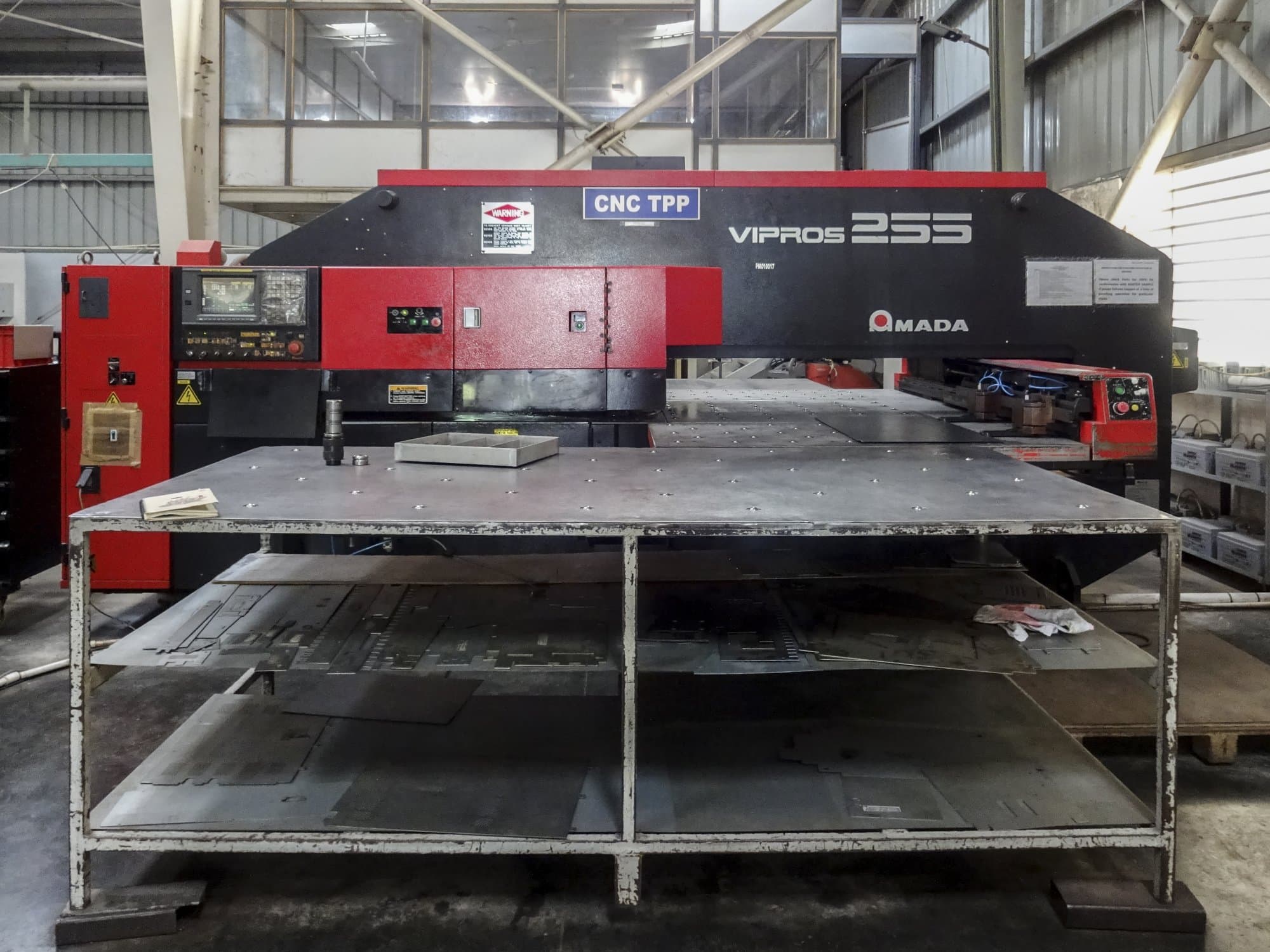 Front view of AMADA Vipros 255 Machine