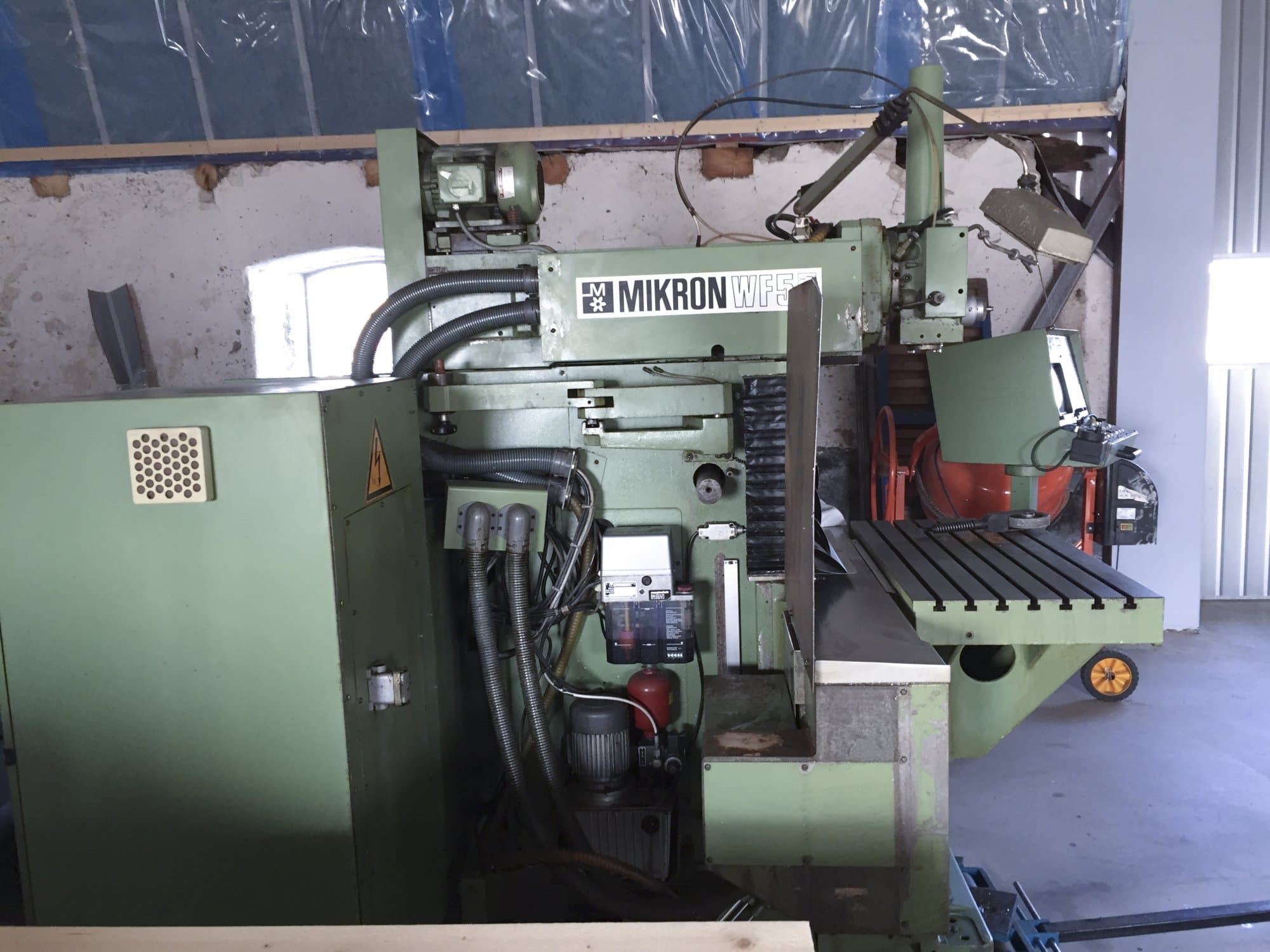 Front view of Mikron WF 5DCM/155 Machine