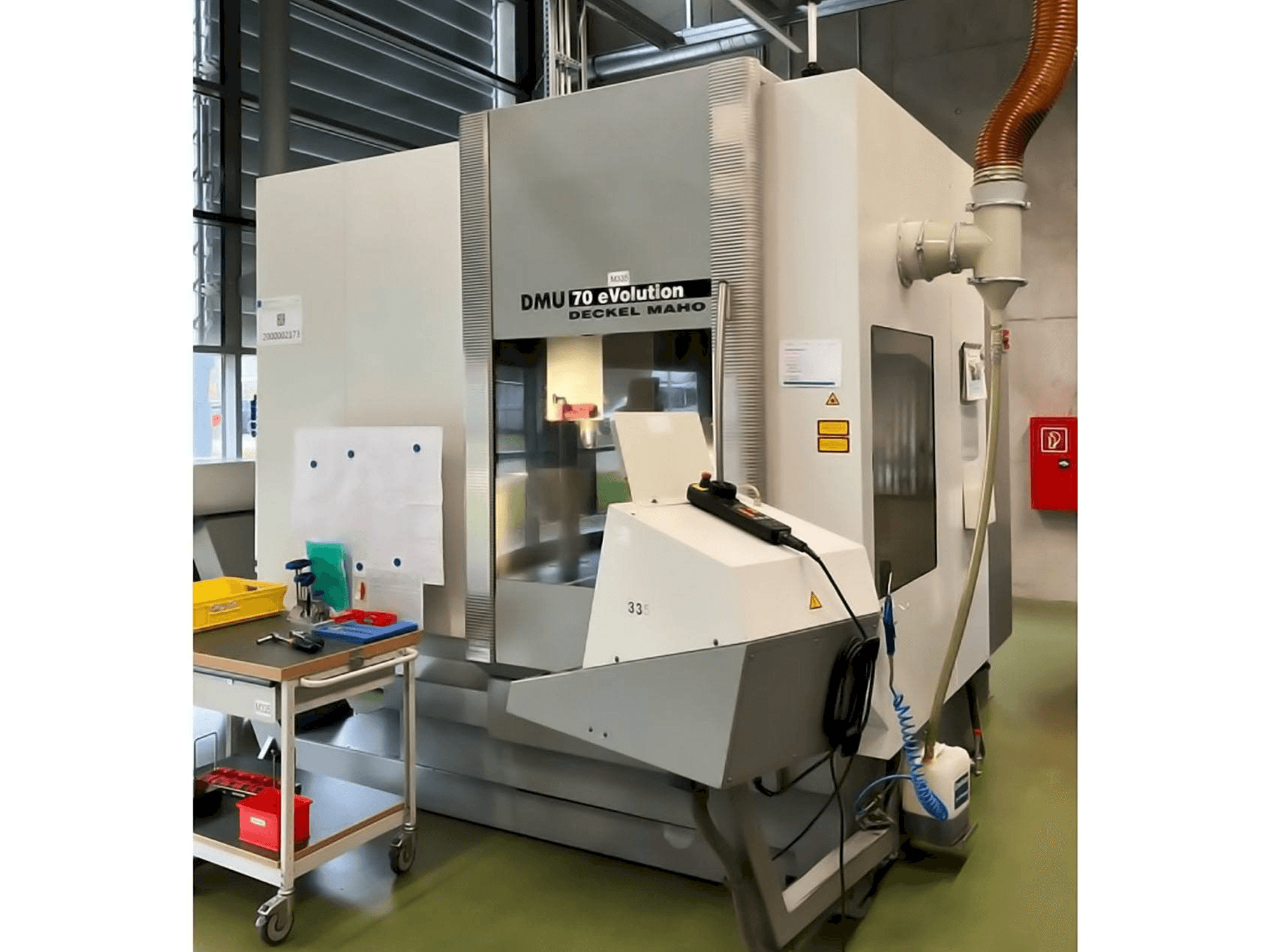 Front view of DECKEL MAHO DMU 70 Evolution machine
