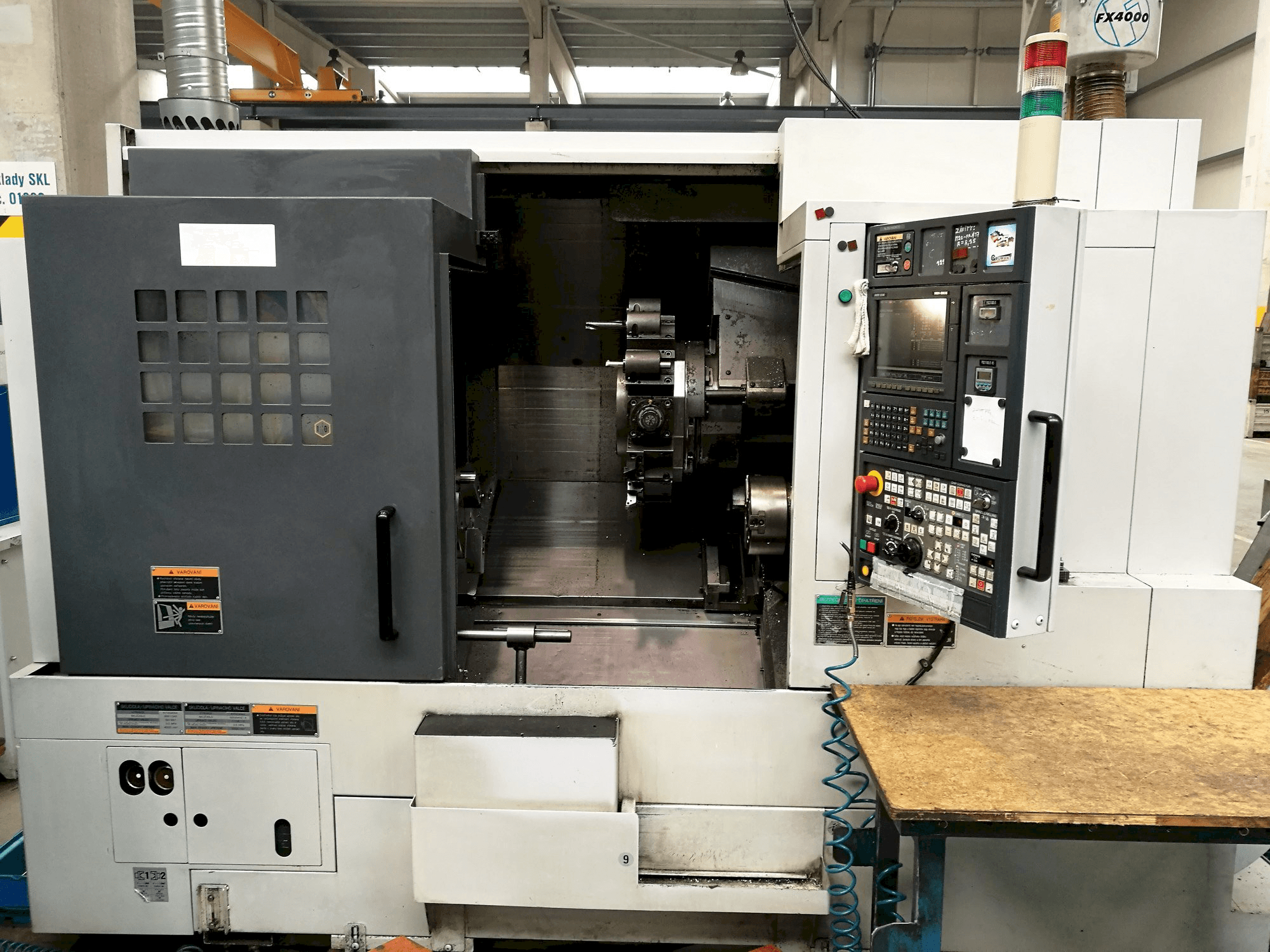 Front view of MORI SEIKI NL 2500 SY/700 machine