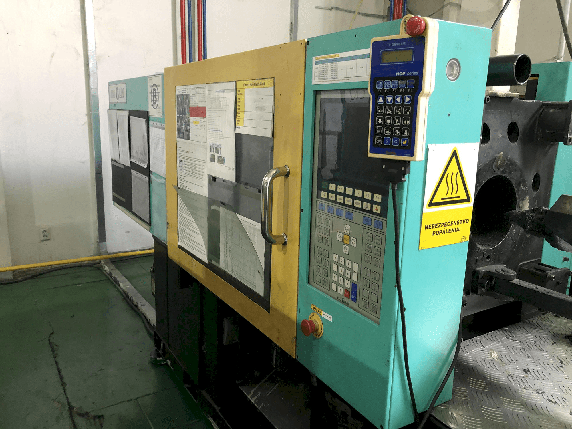 Front view of Hyundai K-120V machine