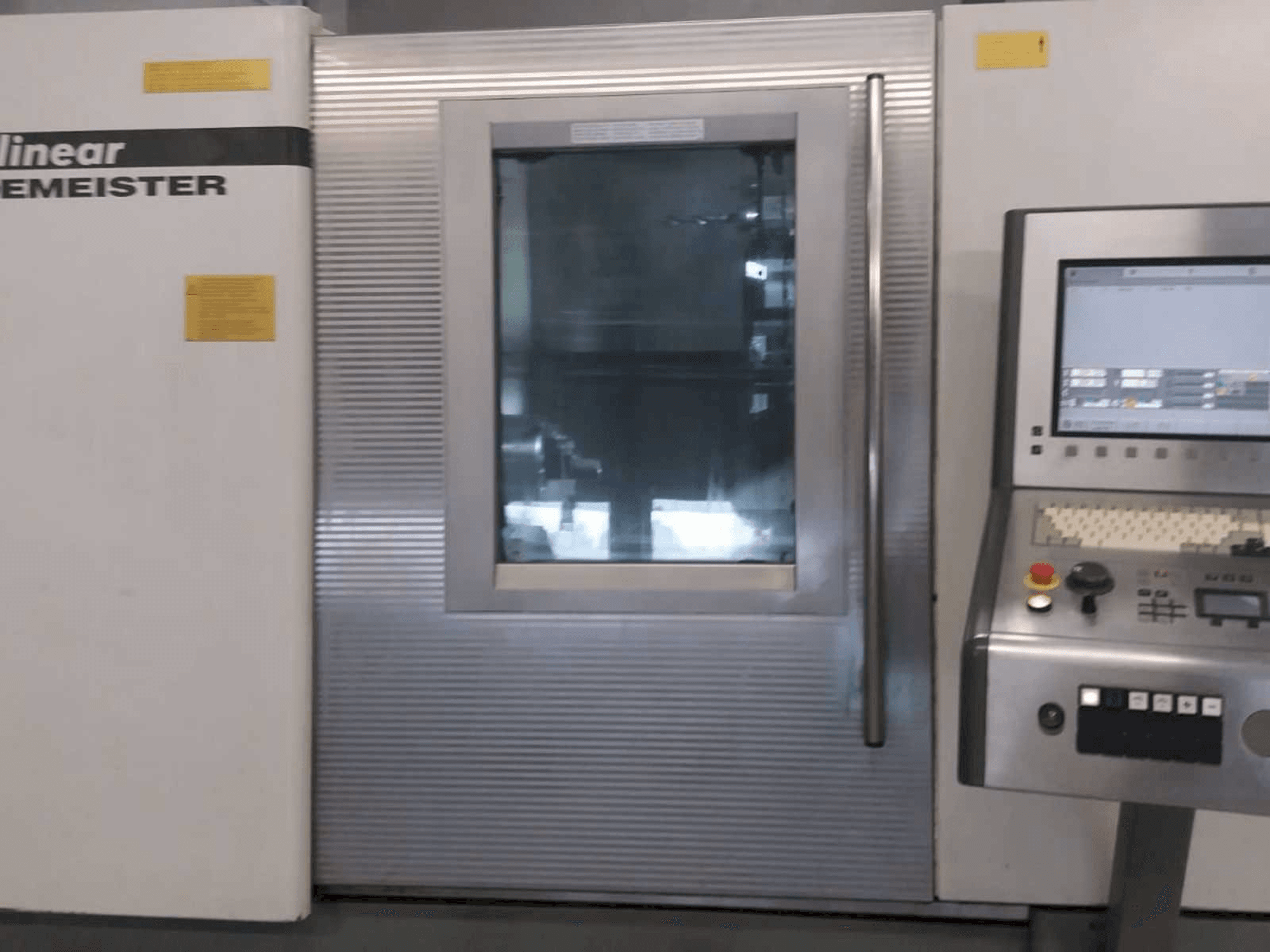 Front view of Gildemeister CTX 420 linear machine