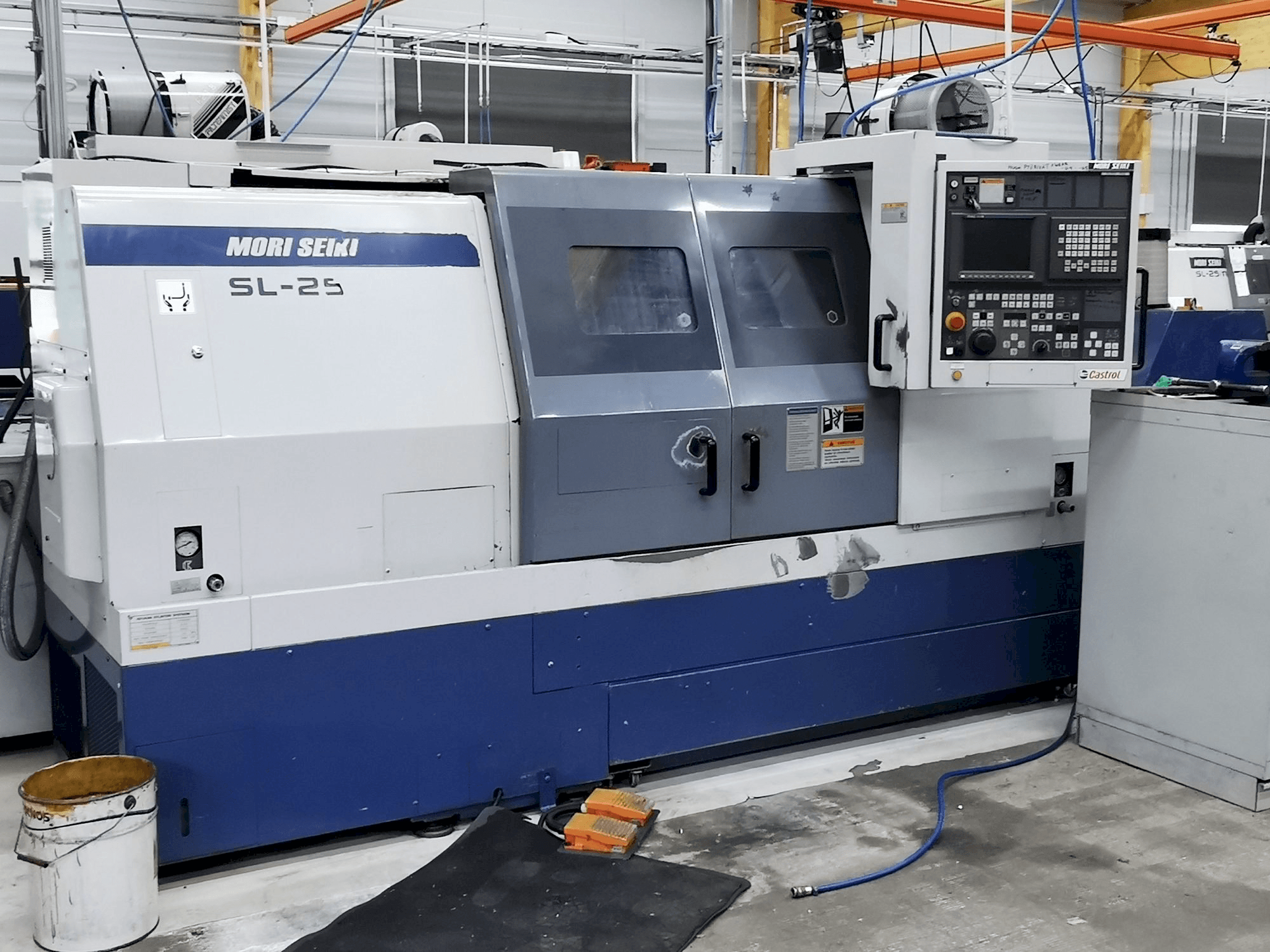 Front view of MORI SEIKI SL-250 BMY machine