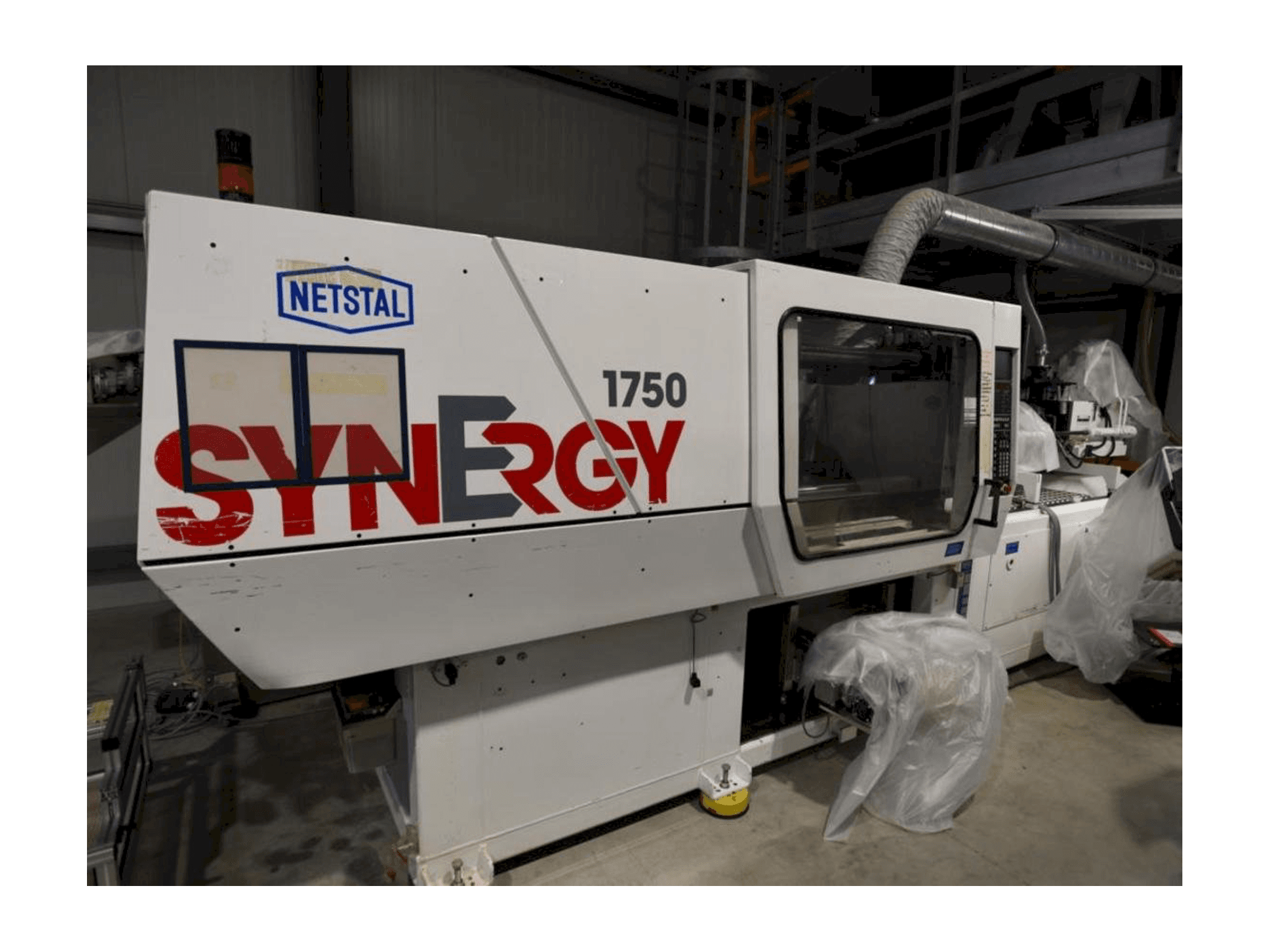 Front view of Netstal SynErgy 1750-460 machine