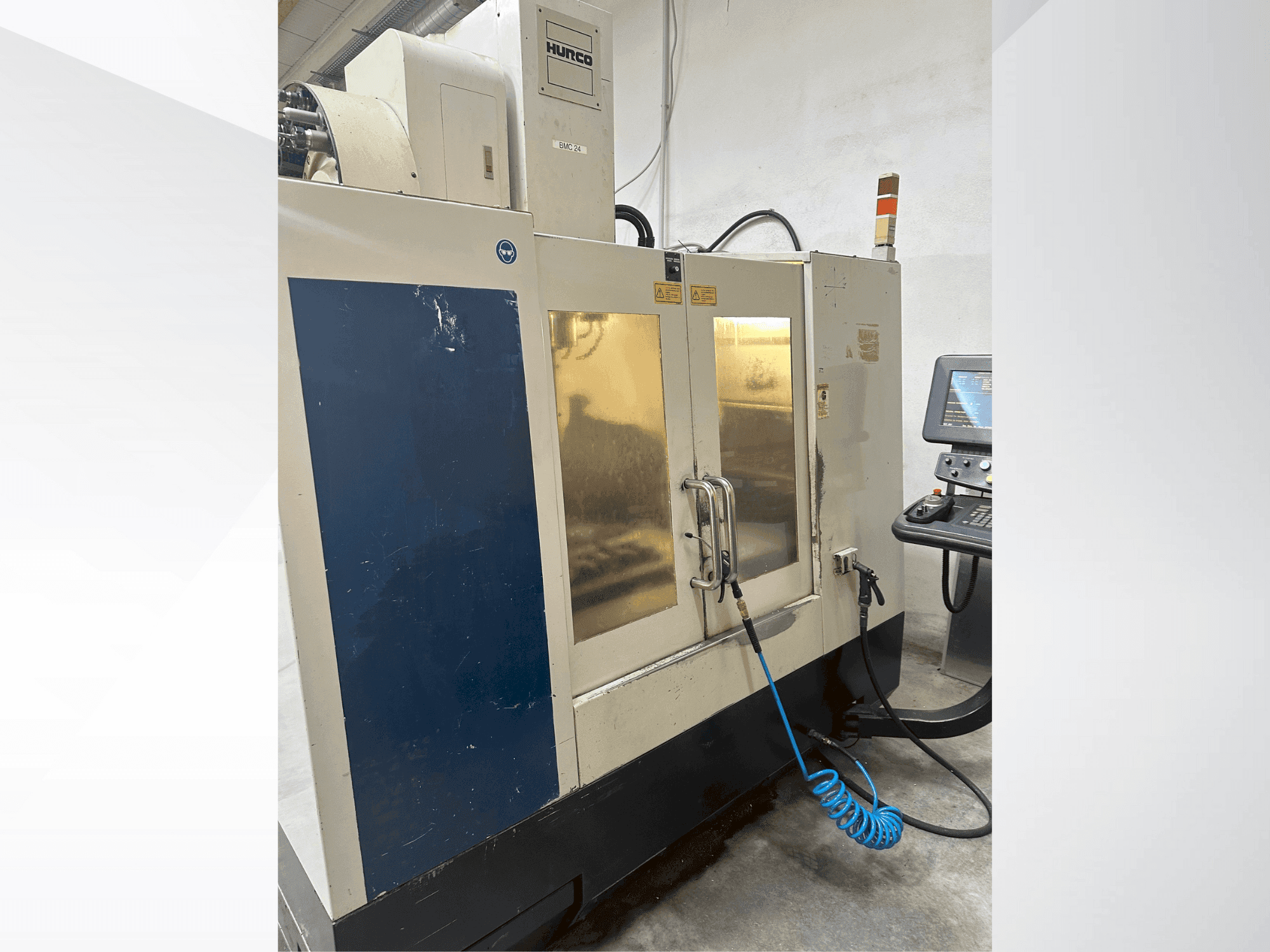 Front view of Hurco BMC 2416 machine