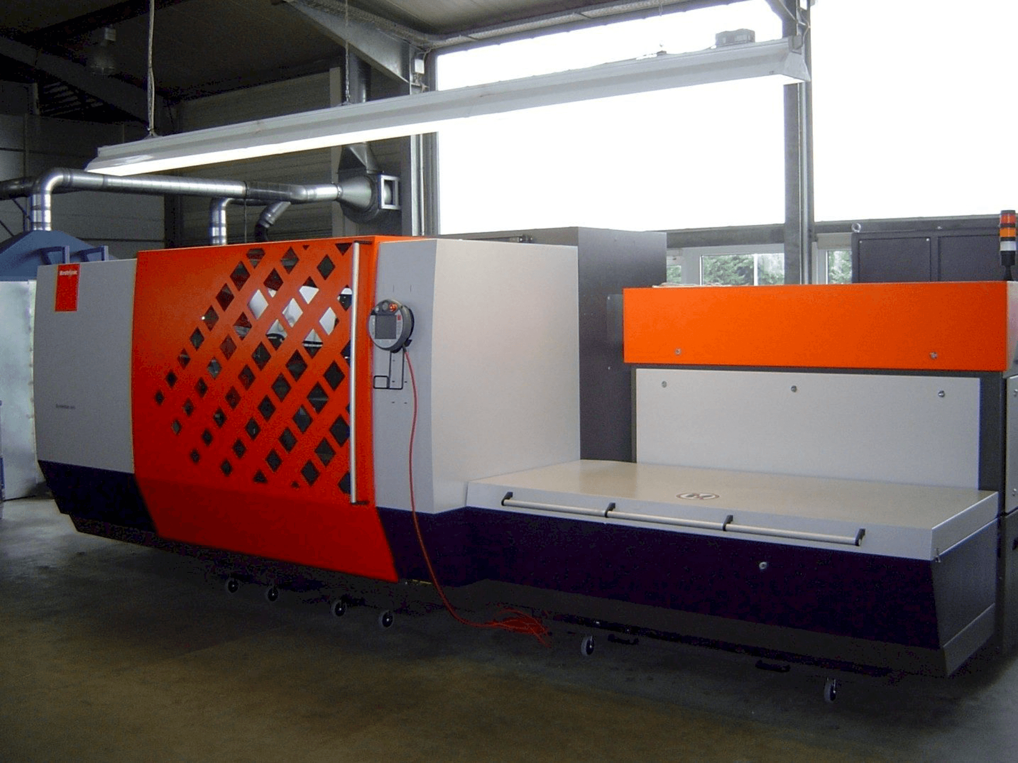 Front view of Bystronic ByVention 3015 machine