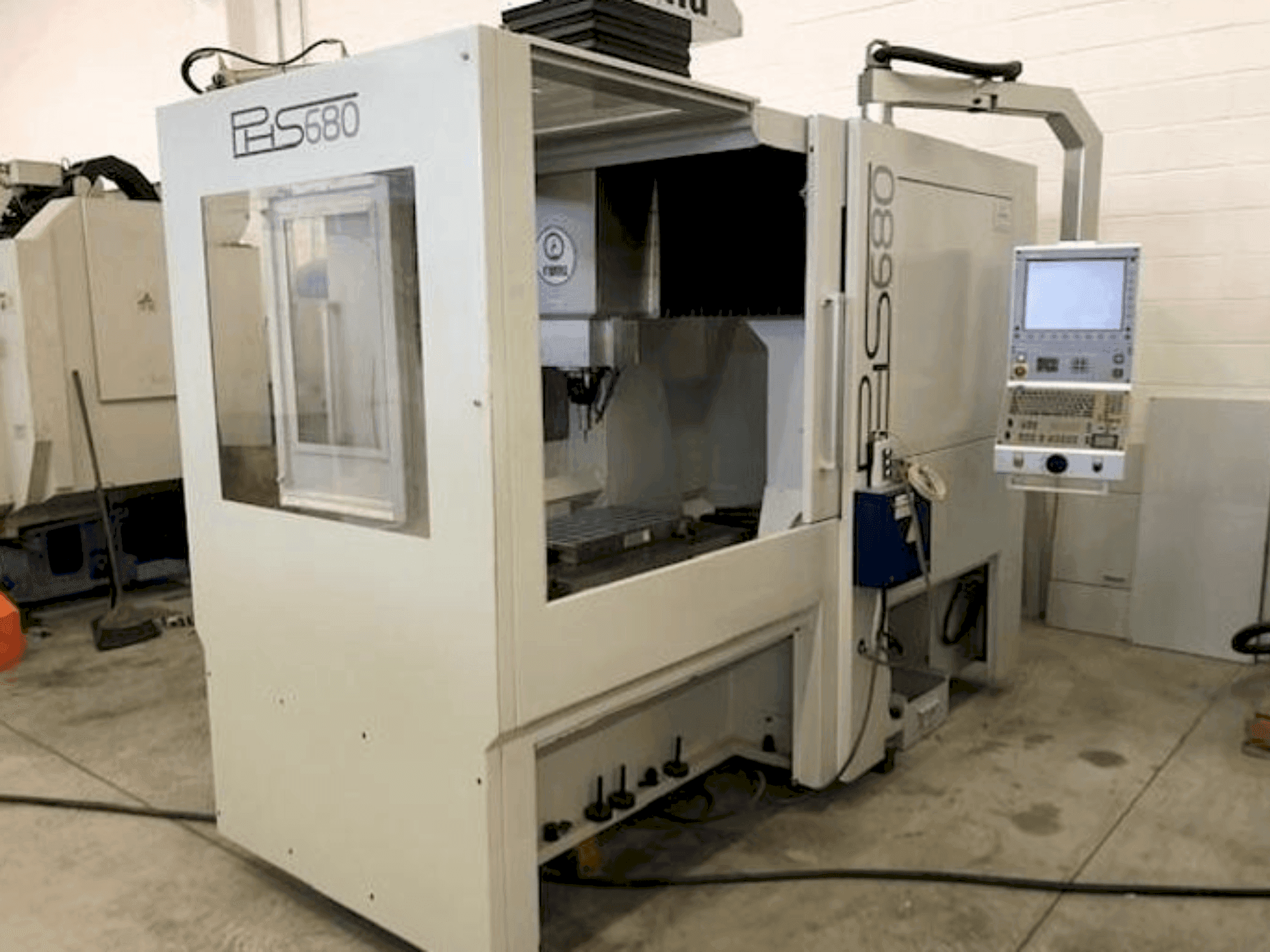 Front view of FAMU PHS 680 machine