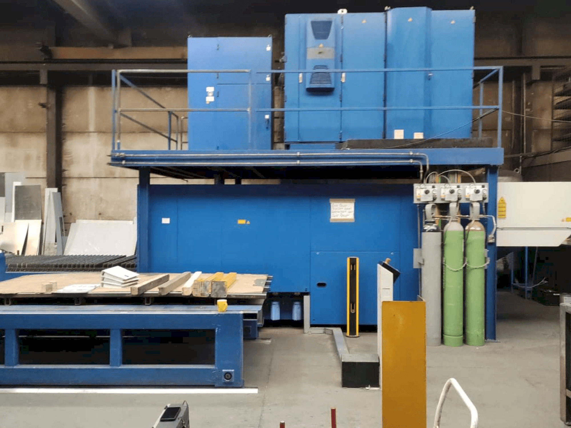 Front view of Trumpf Trulaser 3030 machine
