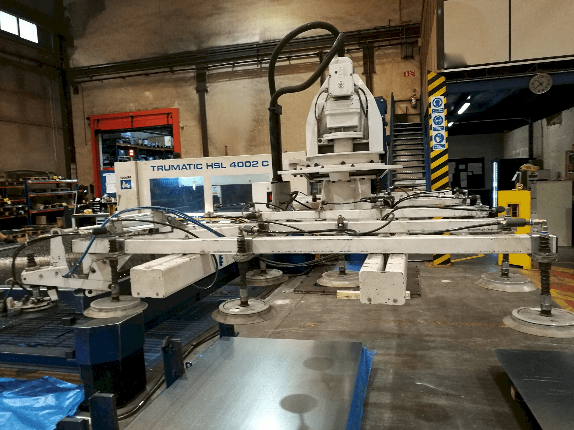 Front view of Trumpf TRUMATIC HSL 4002 C machine