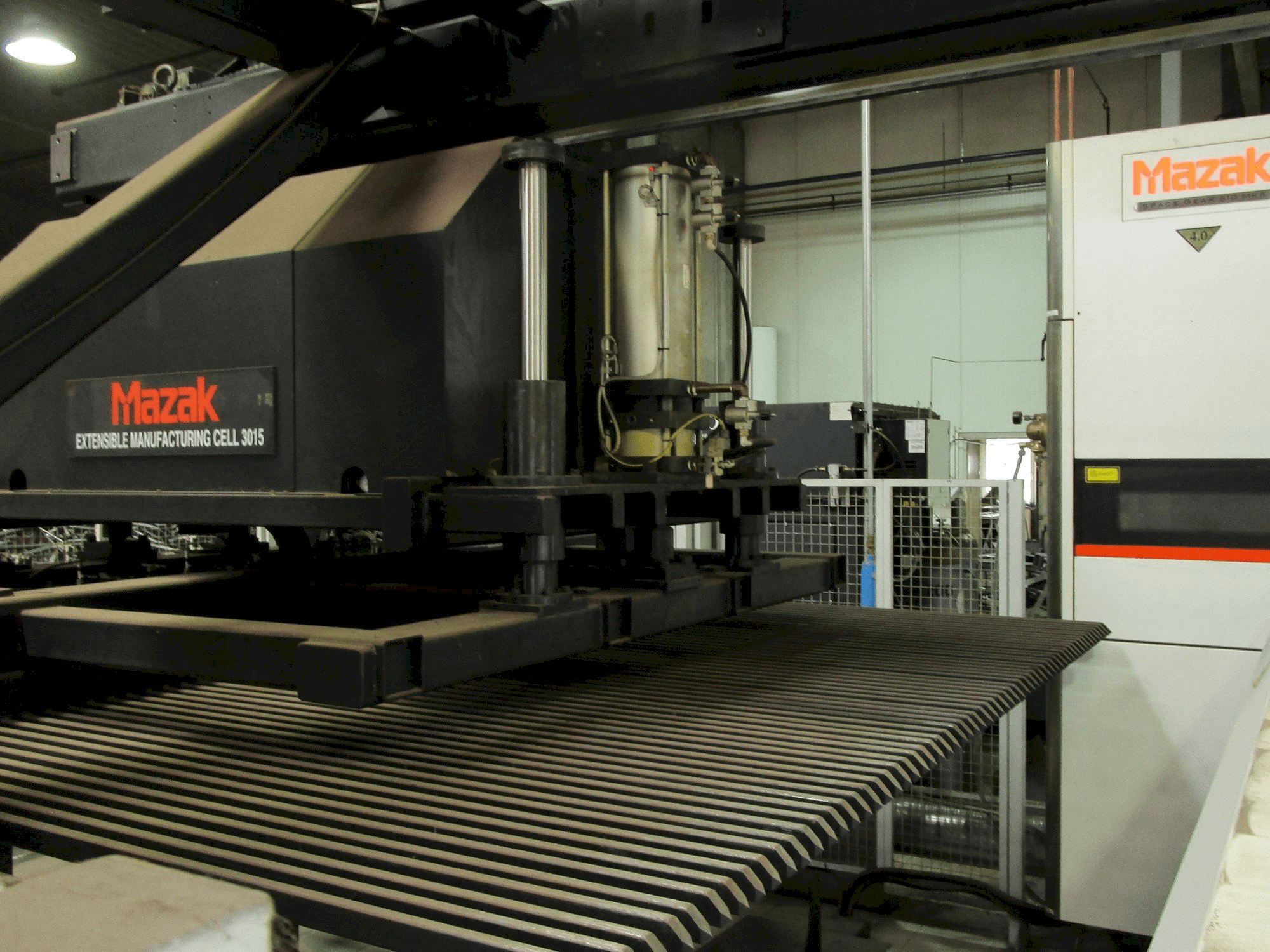 Front view of Mazak Space Gear 510 MKII 4kW machine