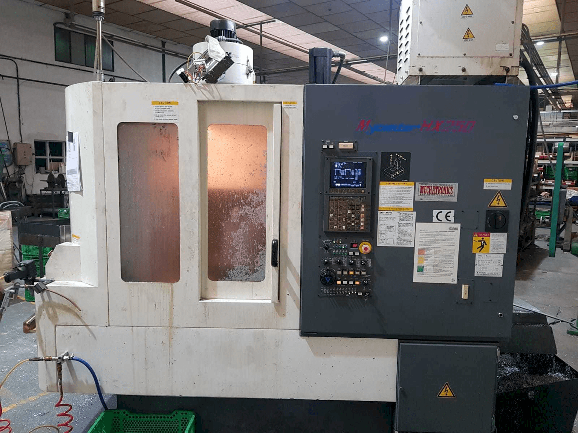 Front view of Kitamura Mycenter HX250 machine