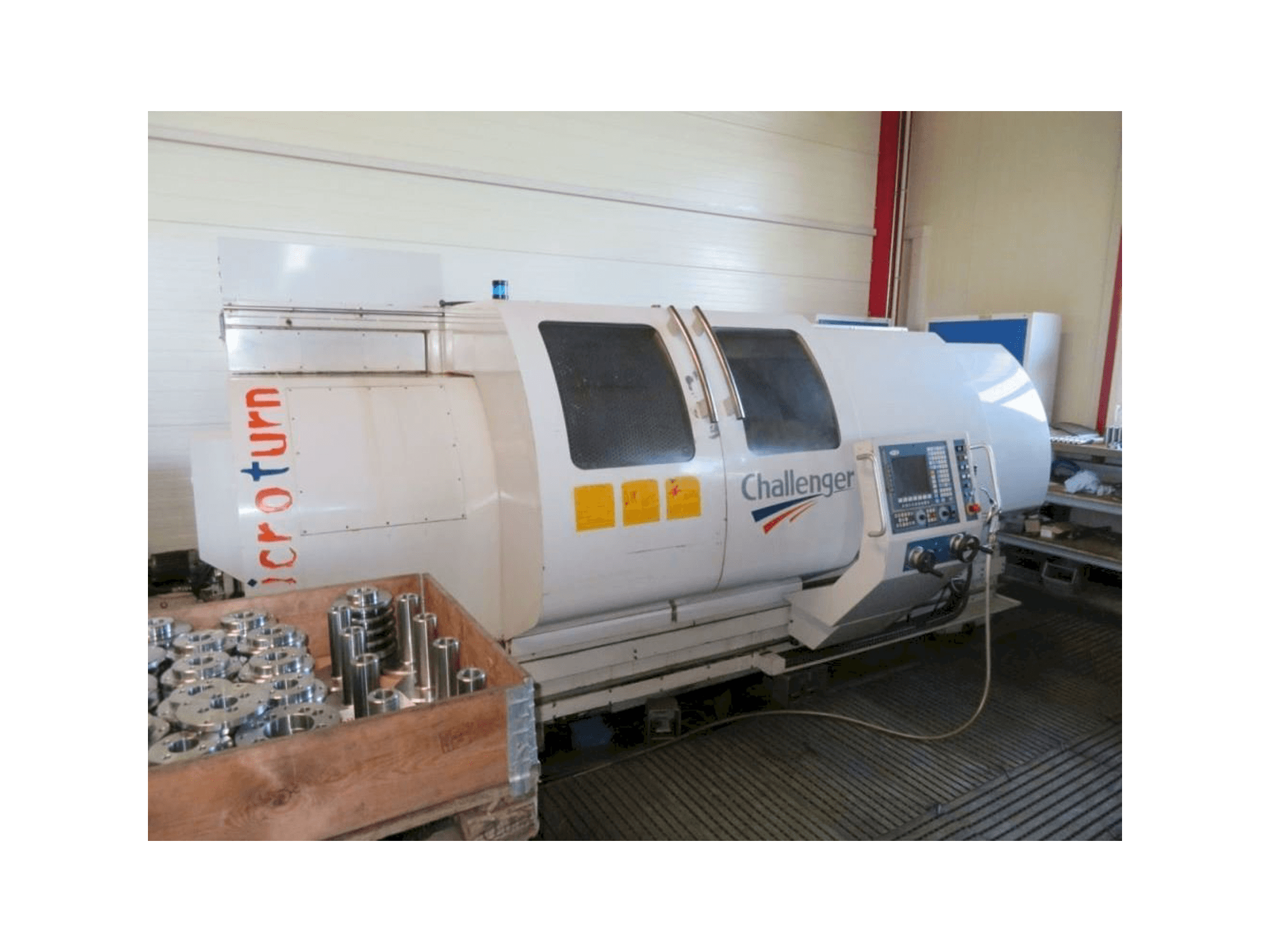 Front view of Challenger Microturn BNC 2680 machine