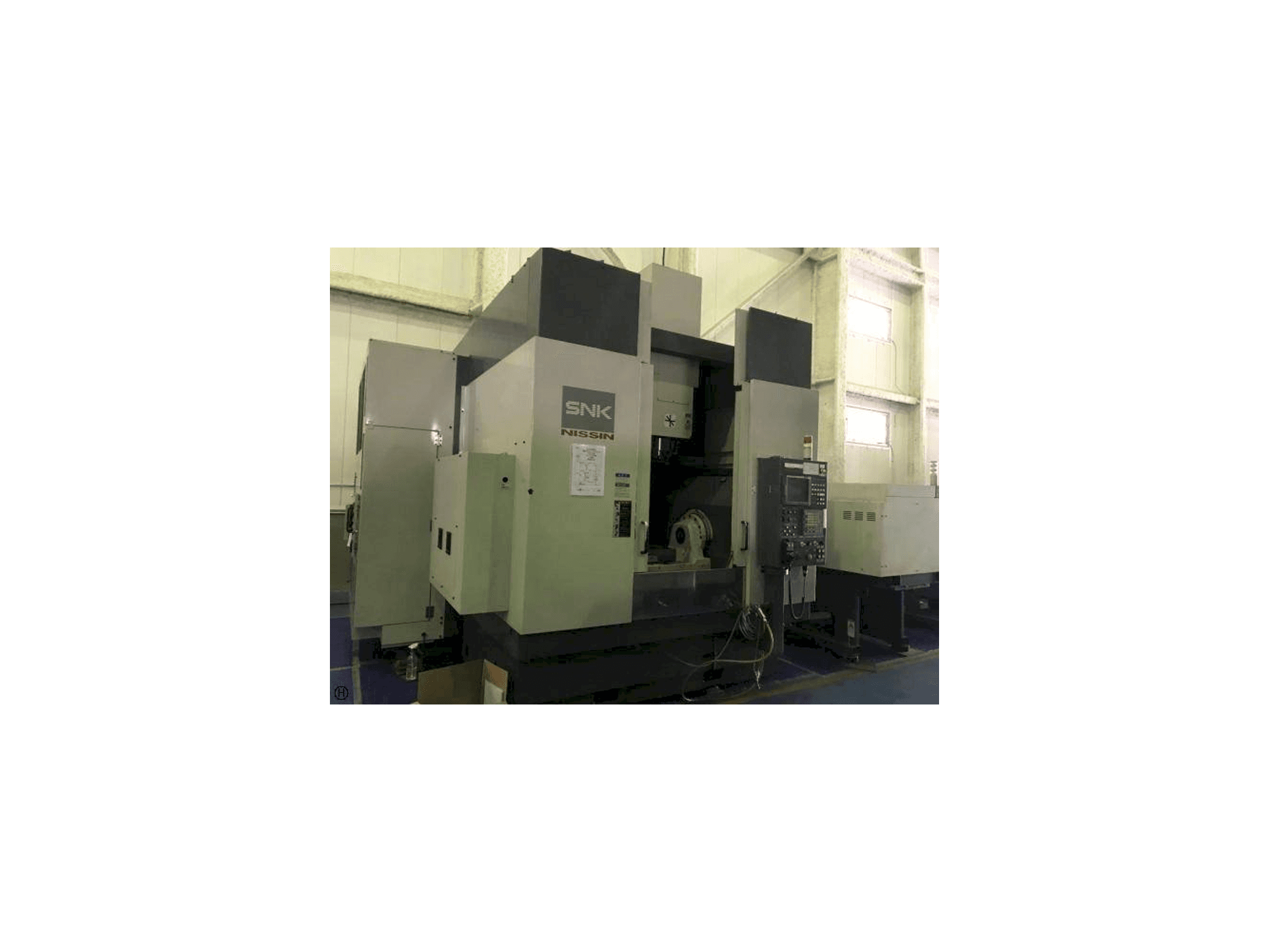 Front view of SNK Nissin machine