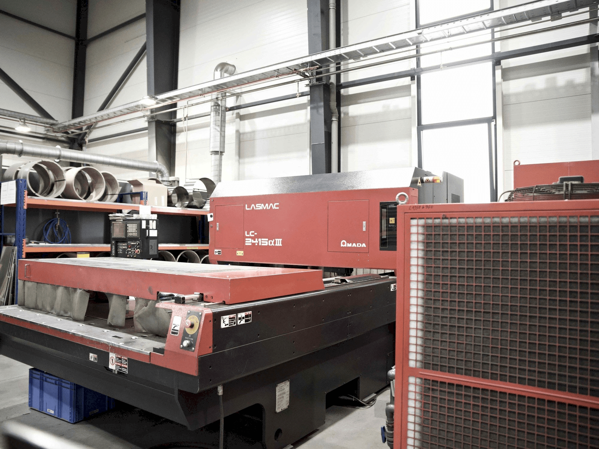 Front view of AMADA LC-2415aIII machine