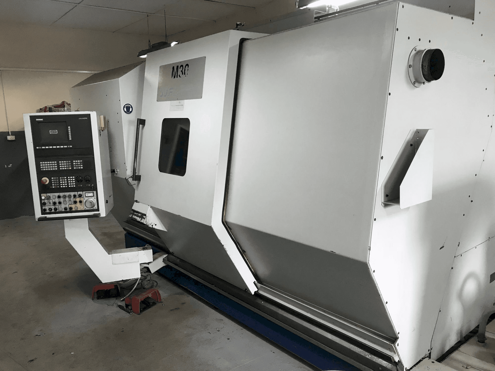 Front view of WFL M30 machine