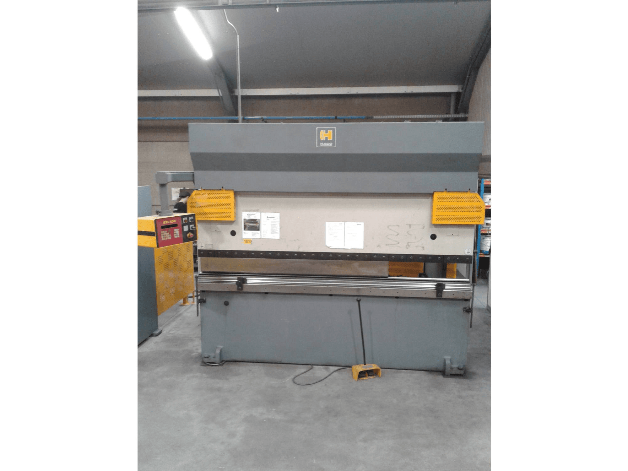 Front view of HACO PPV 30220 machine