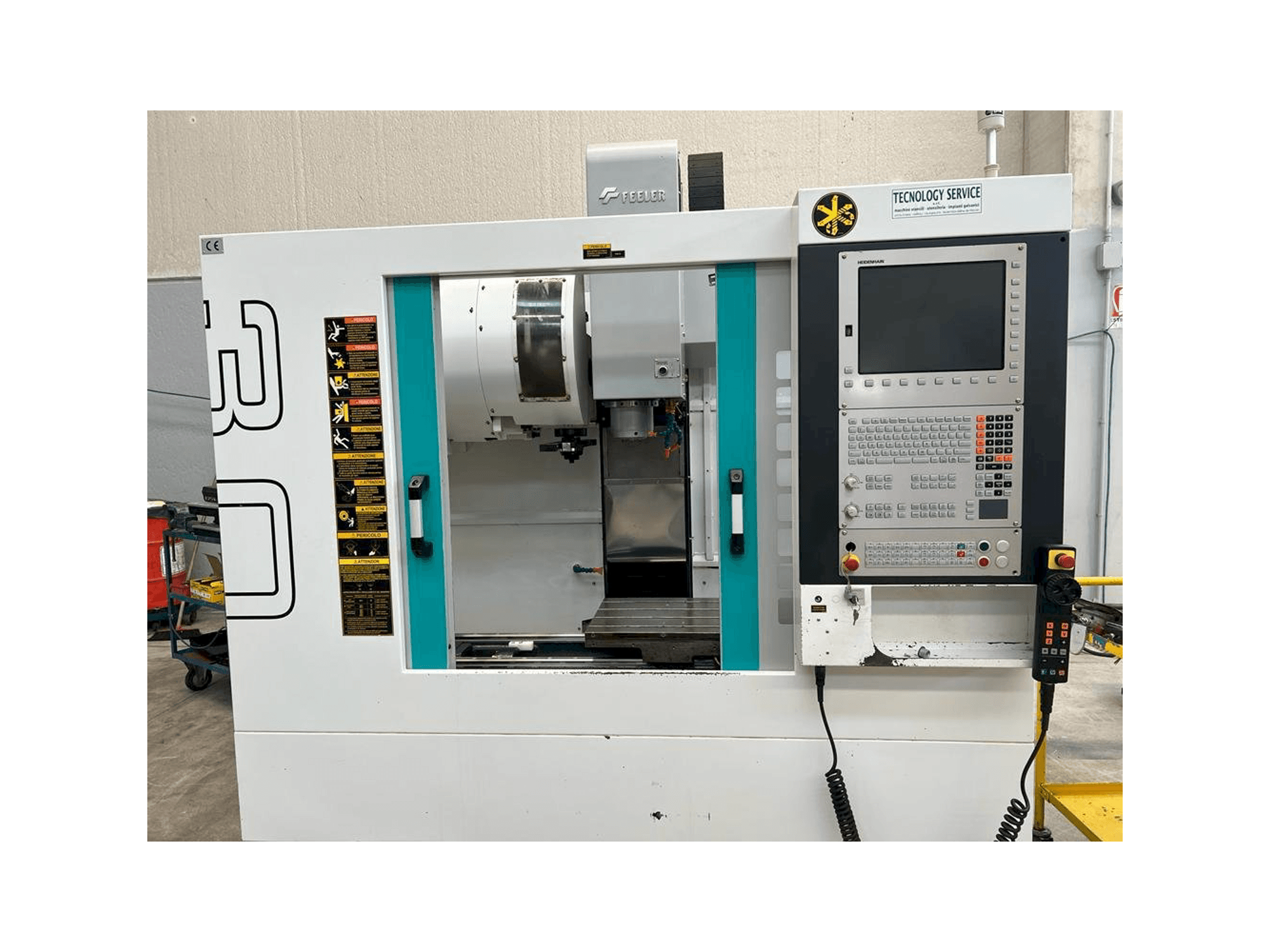 Front view of Feeler VMP-30A machine