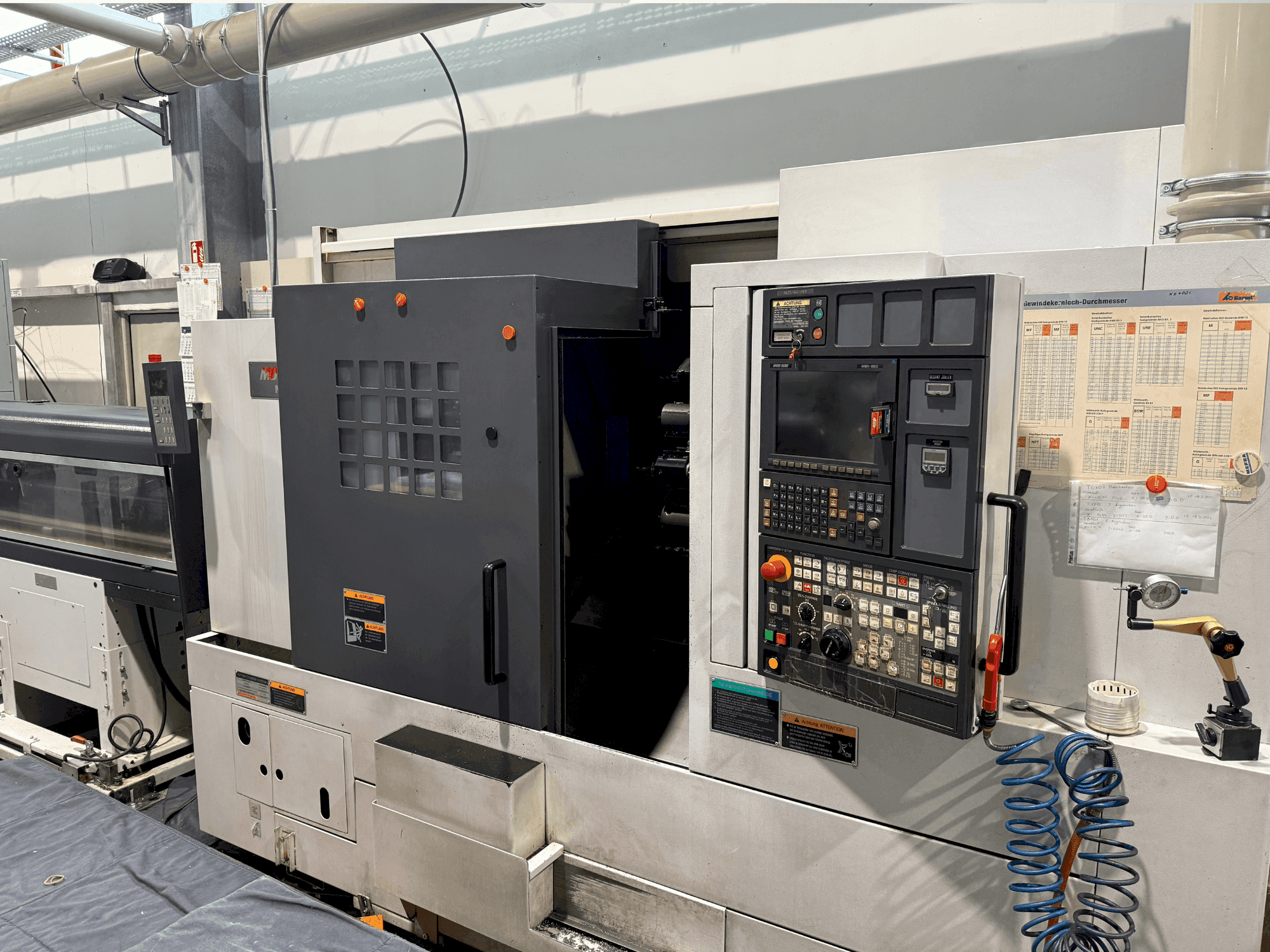 Front view of MORI SEIKI NL2500Y /700 machine