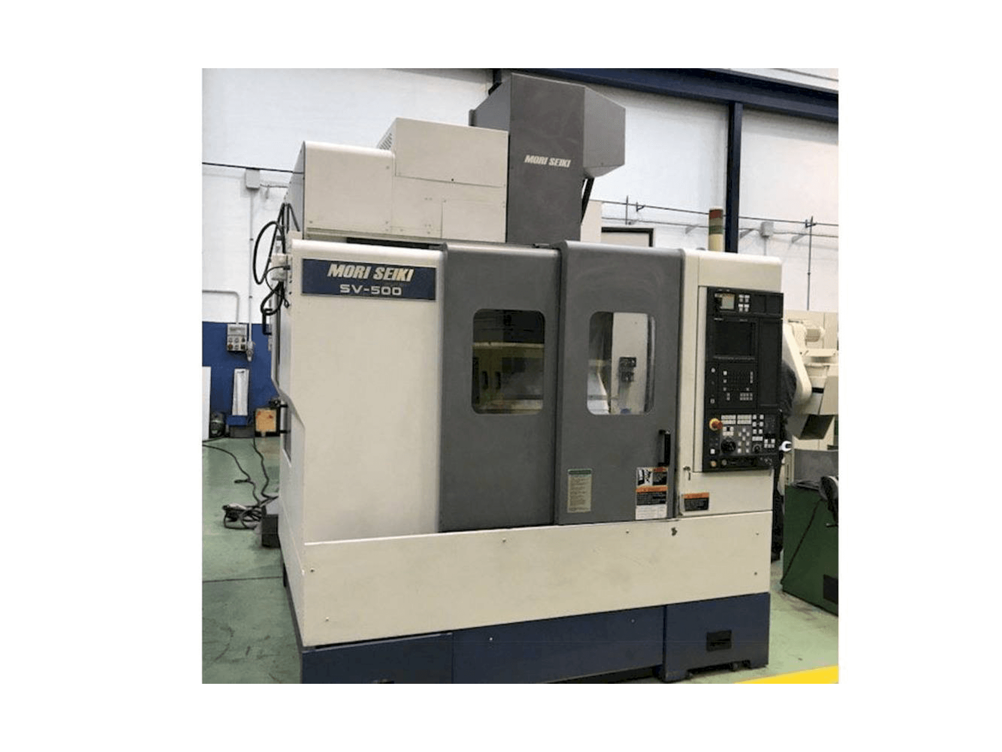 Front view of MORI SEIKI SV-500 machine
