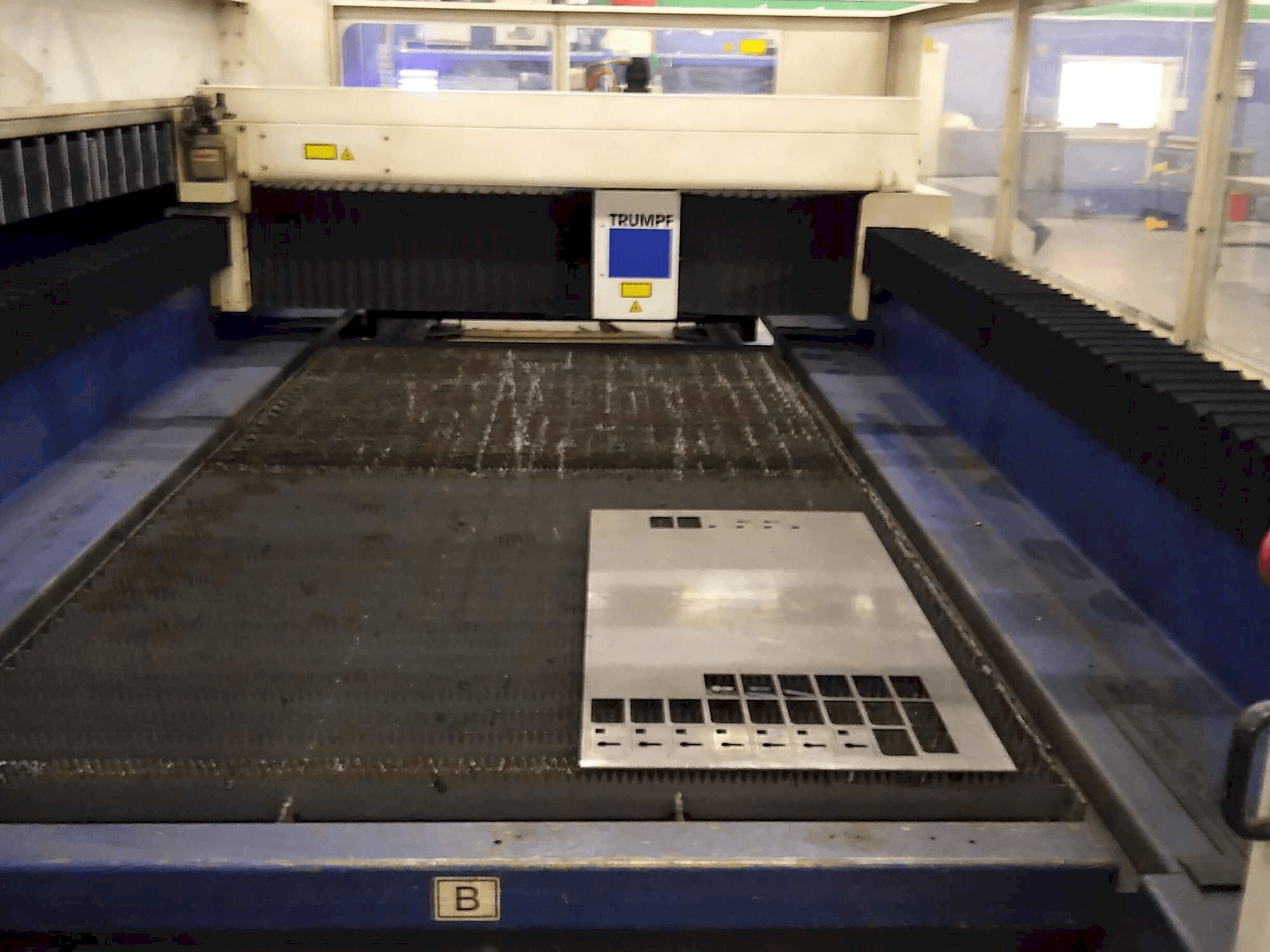 Front view of Trumpf L3030 machine