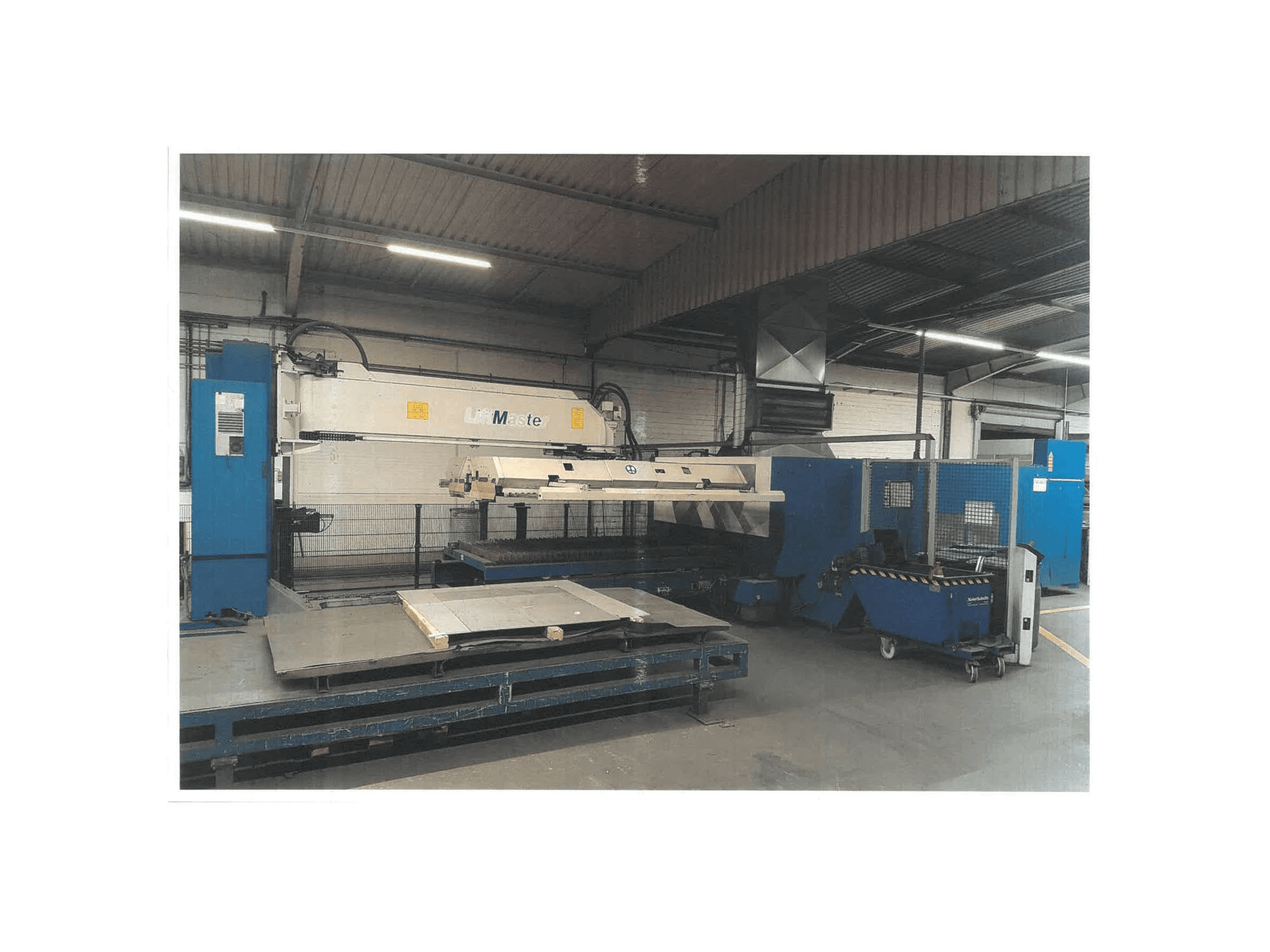 Front view of TRUMPF Laser 50/30 machine