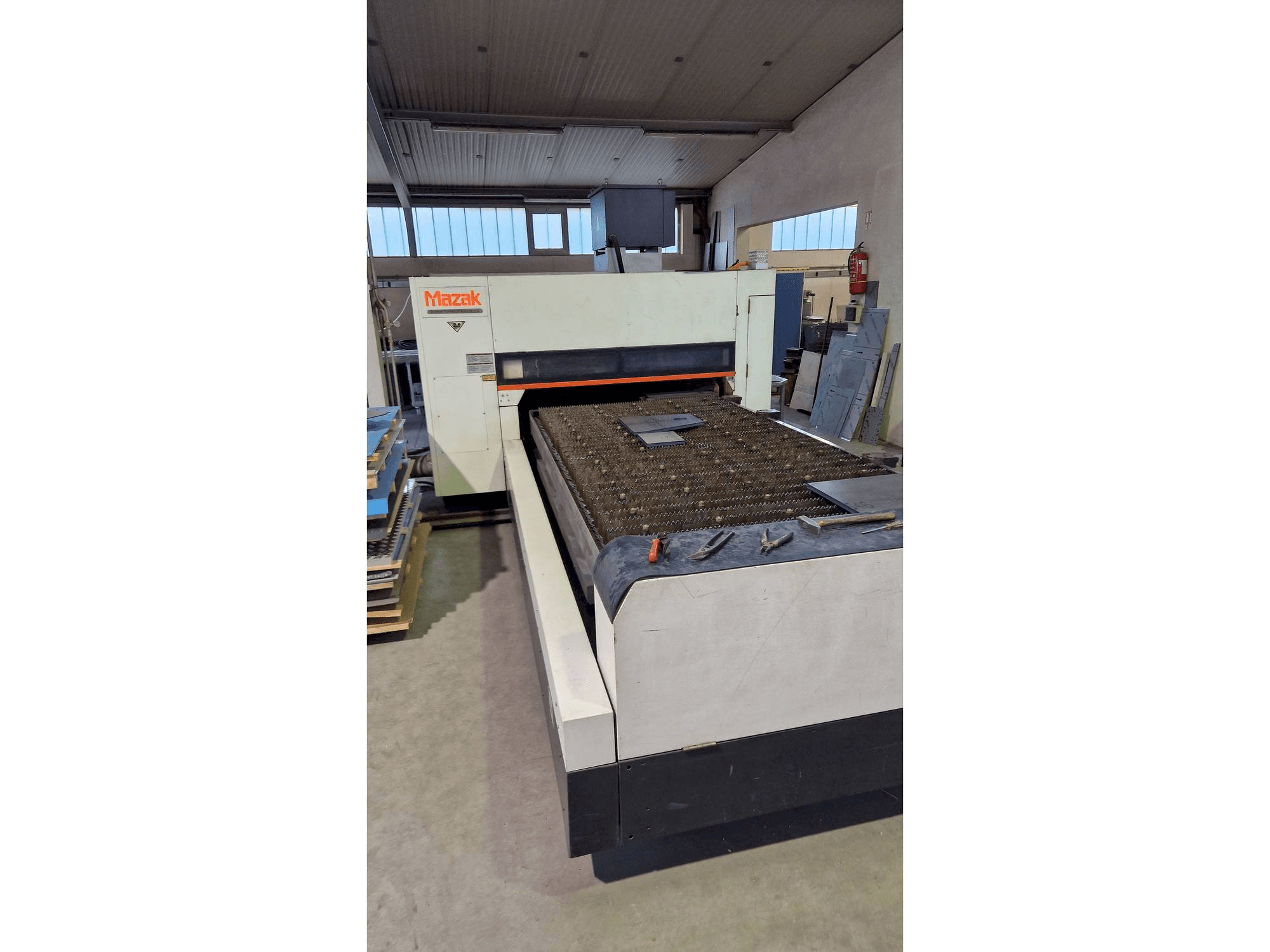 Front view of Mazak Super Turbo-X510 Mk III G machine