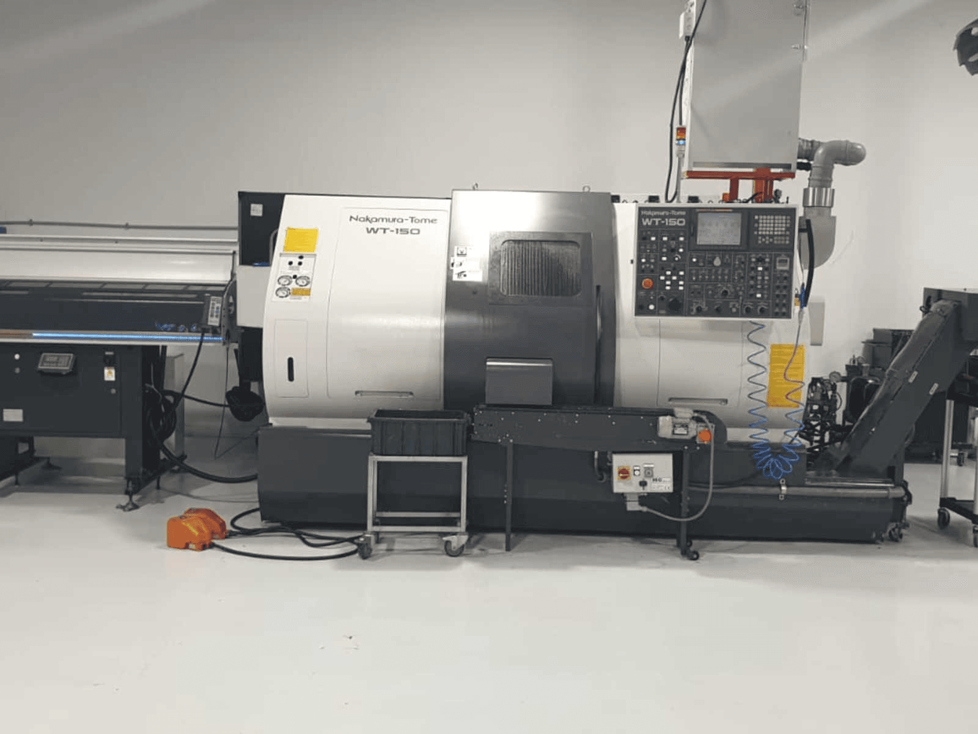 Front view of NAKAMURA-TOME WT-150 machine
