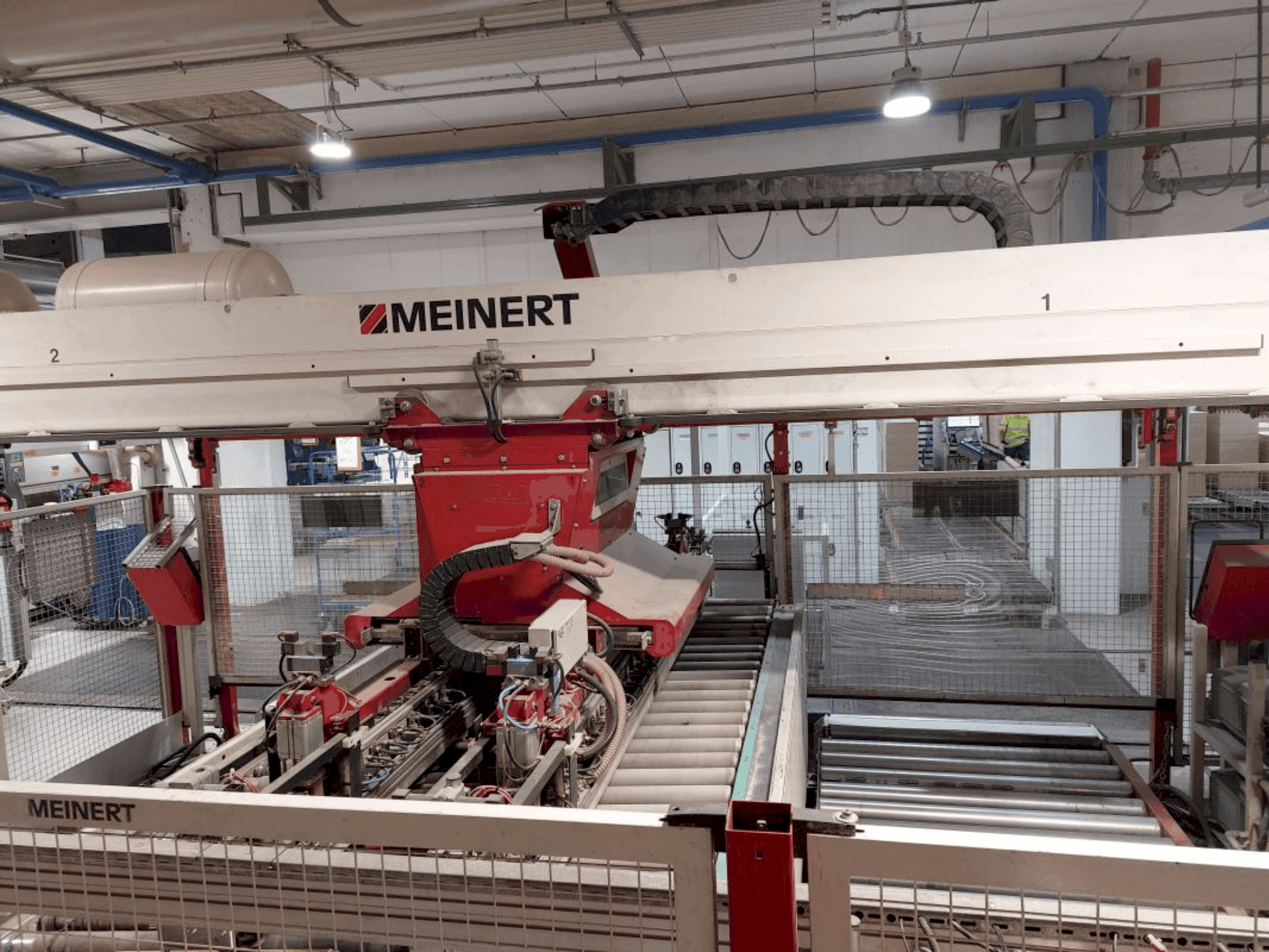 Front view of IMA Complete Line machine