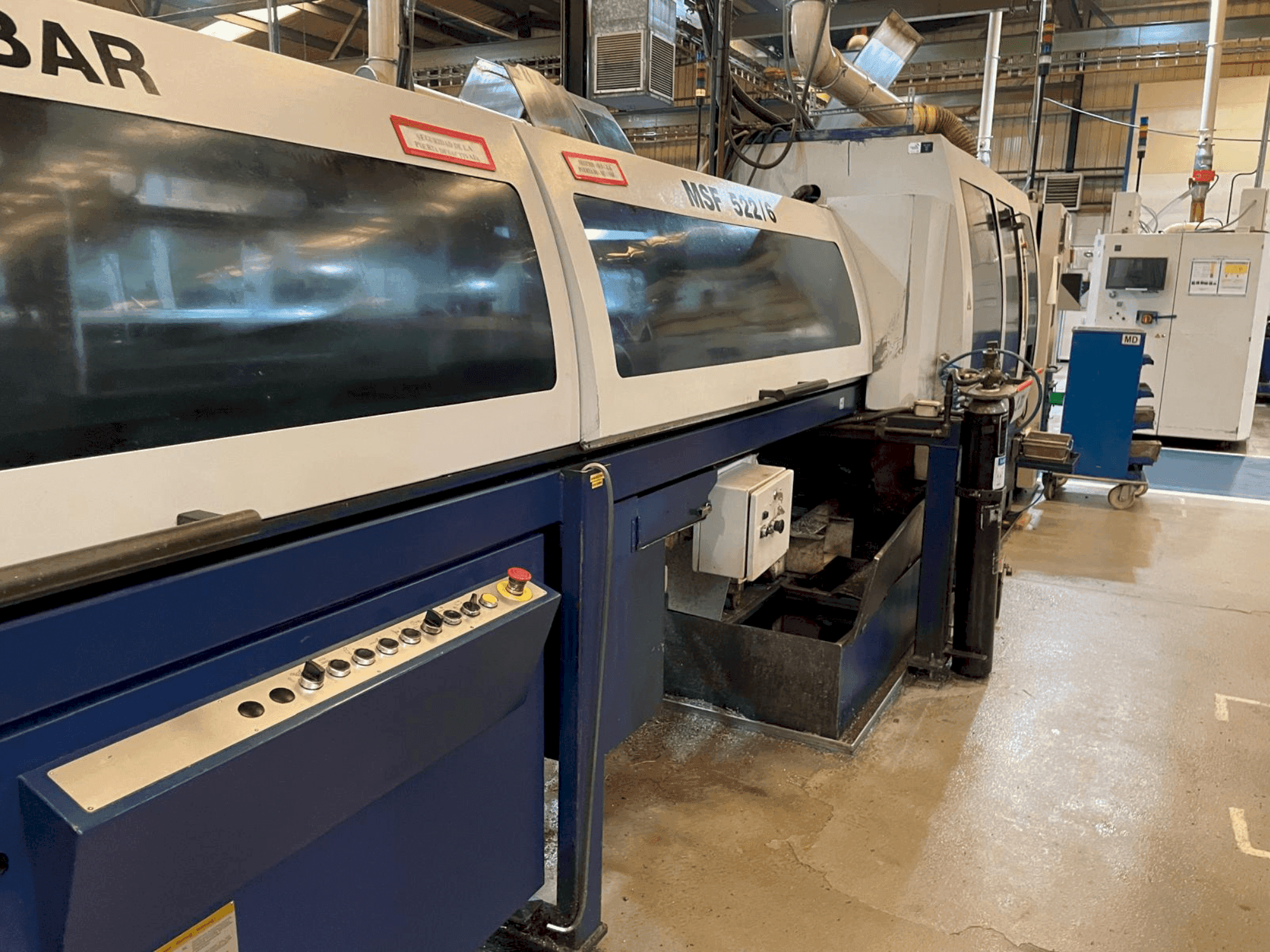 Front view of Tornos-Bechler MultiDeco 26-6 (2000) machine