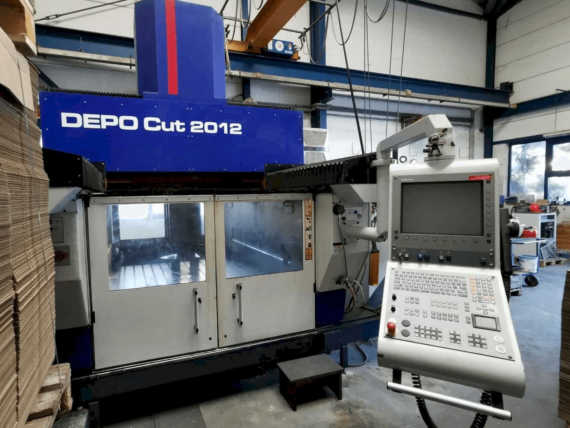 Front view of ZPS DEPOCUT 2014 machine
