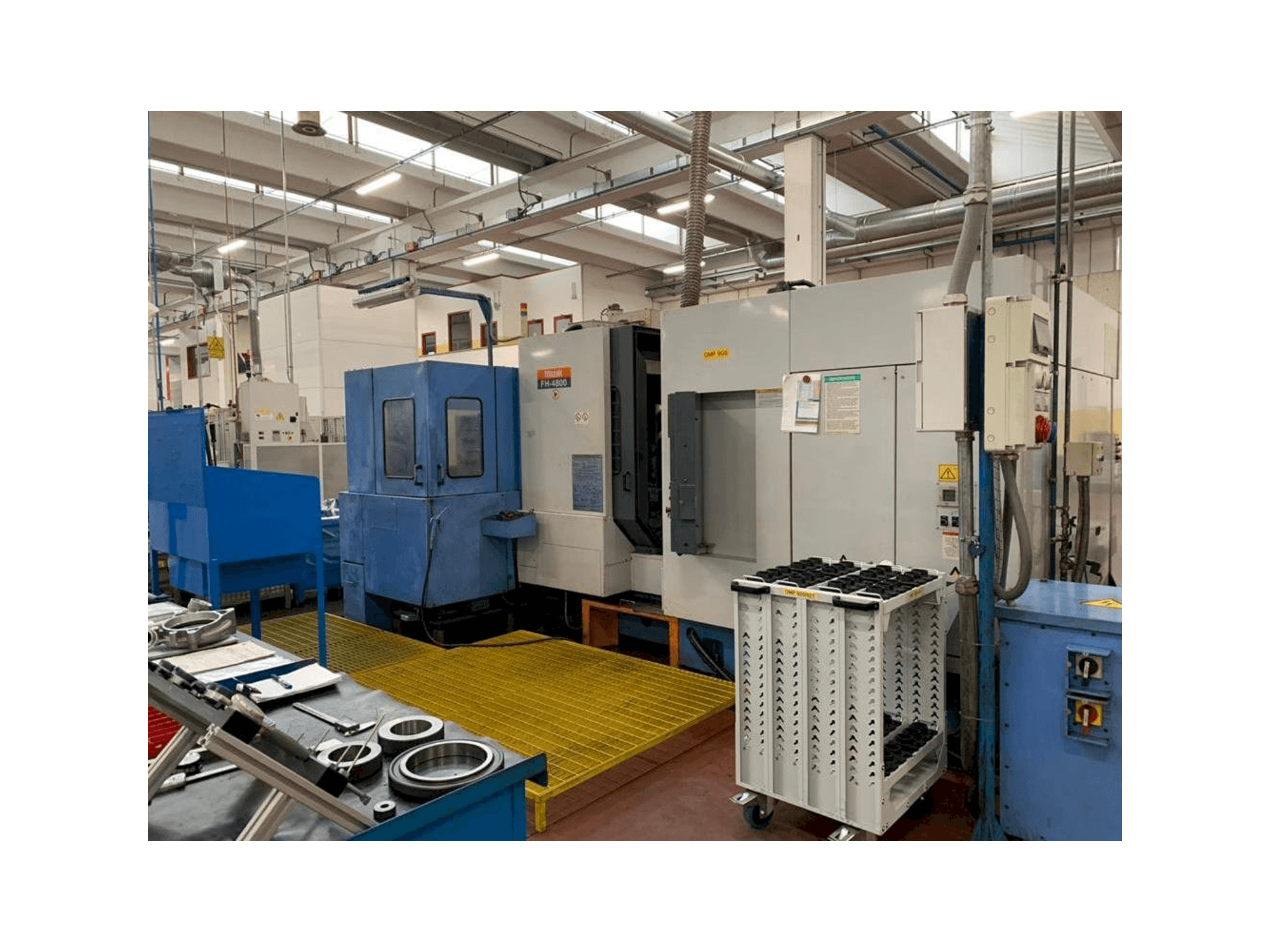 Front view of Mazak FH-4800 machine