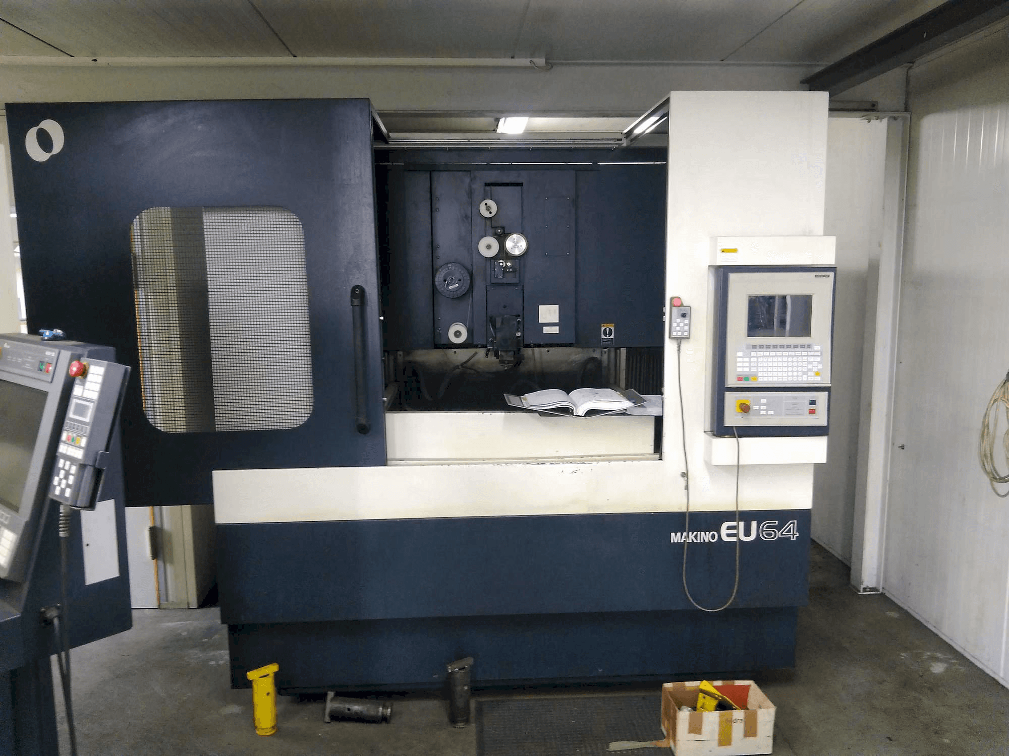 Front view of Makino EU64 machine