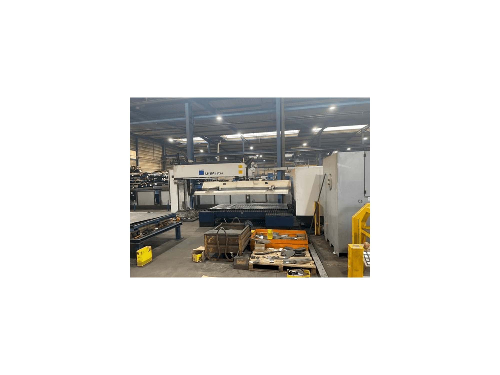 Front view of Trumpf Trulaser 3030 machine