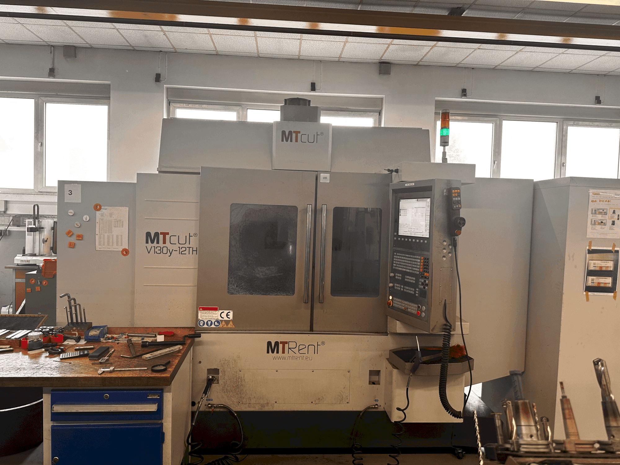 Front view of MTcut V130y-12TH machine