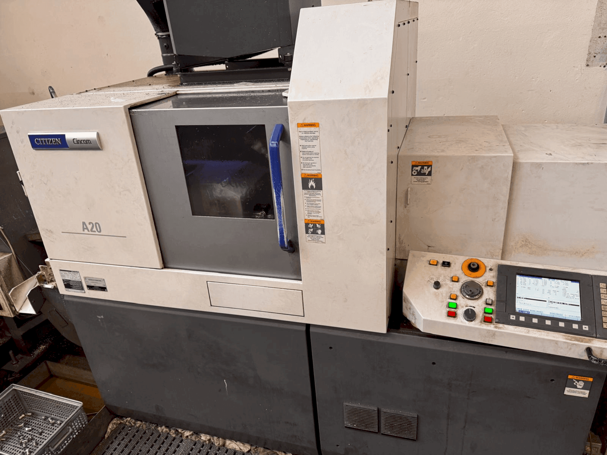 Front view of Citizen A20 machine