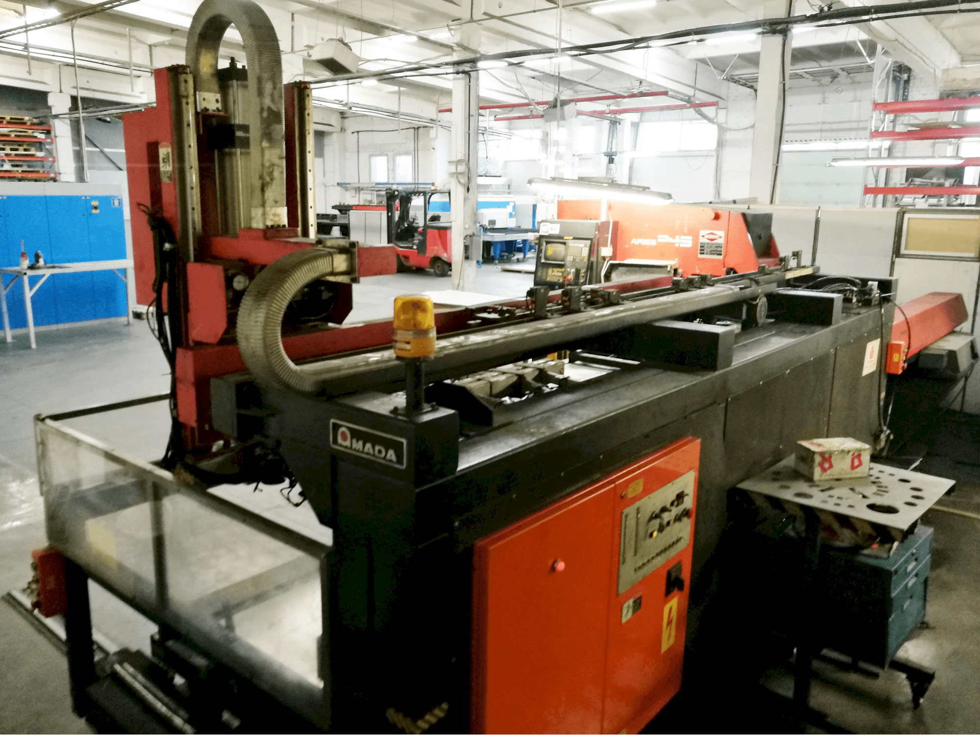 Left side view of AMADA ARIES 245 Machine