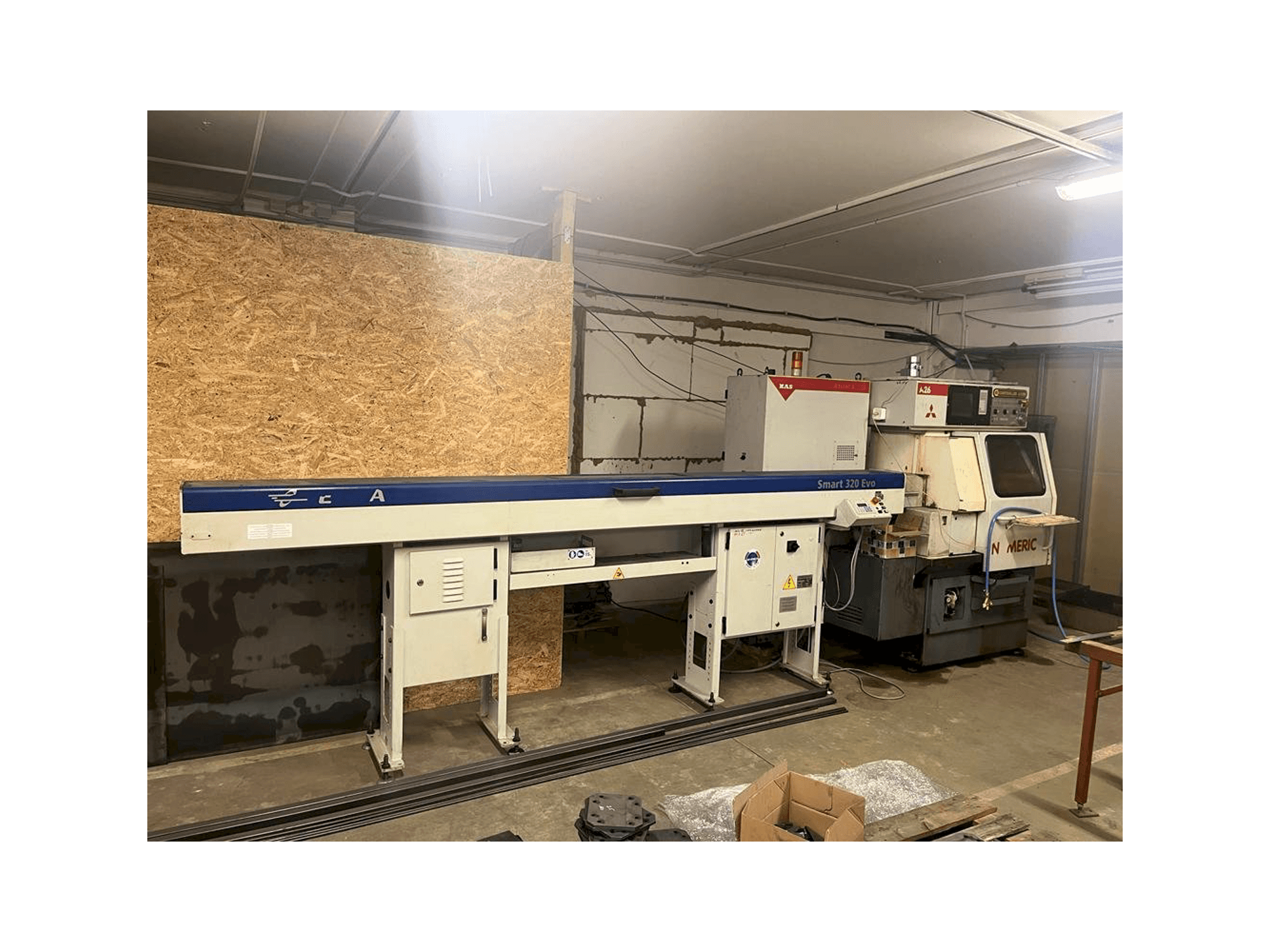 Front view of KOVOSVIT MAS Numeric A26 CNC machine